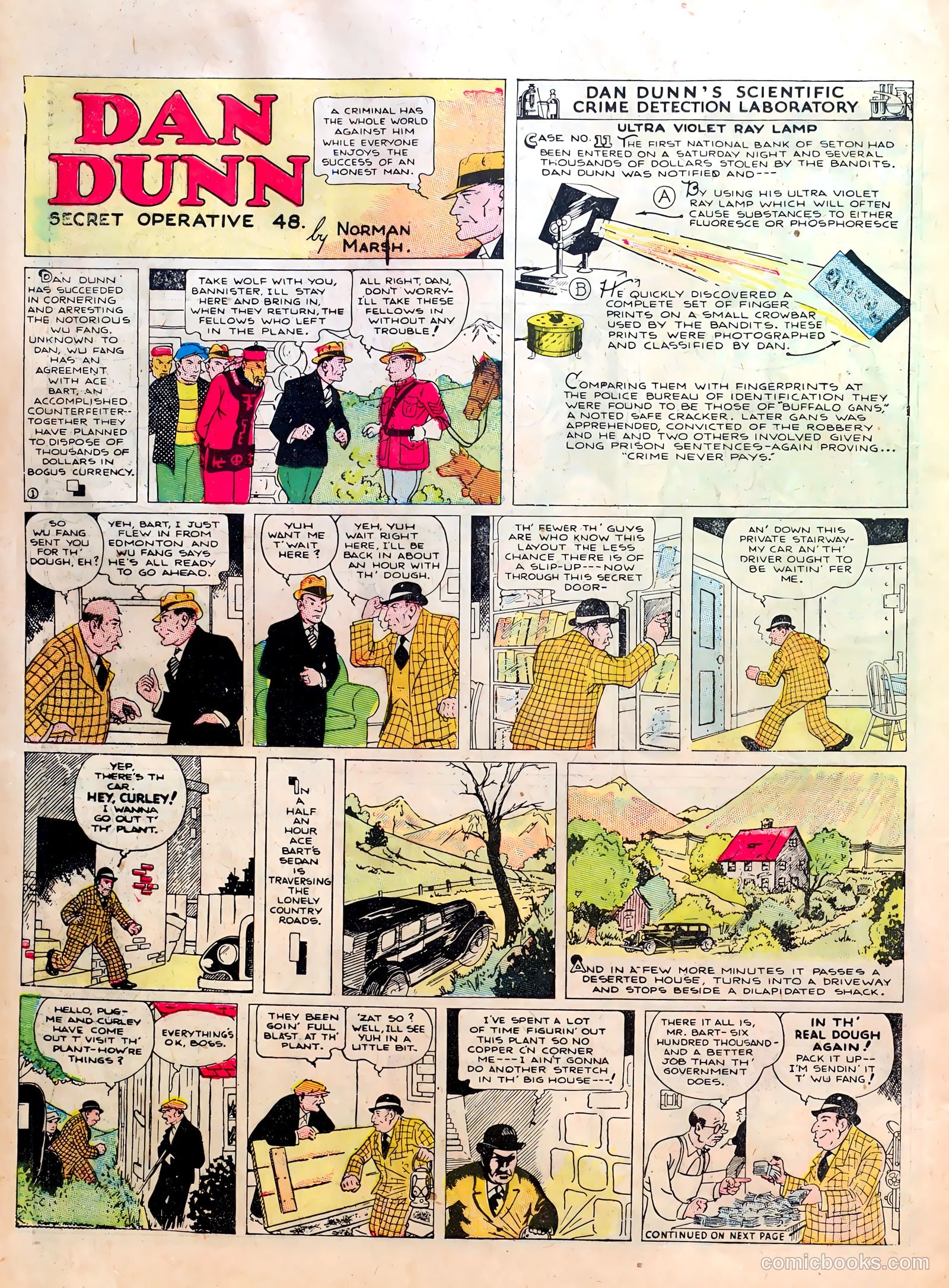 Famous Funnies #10 — page 52 of 64