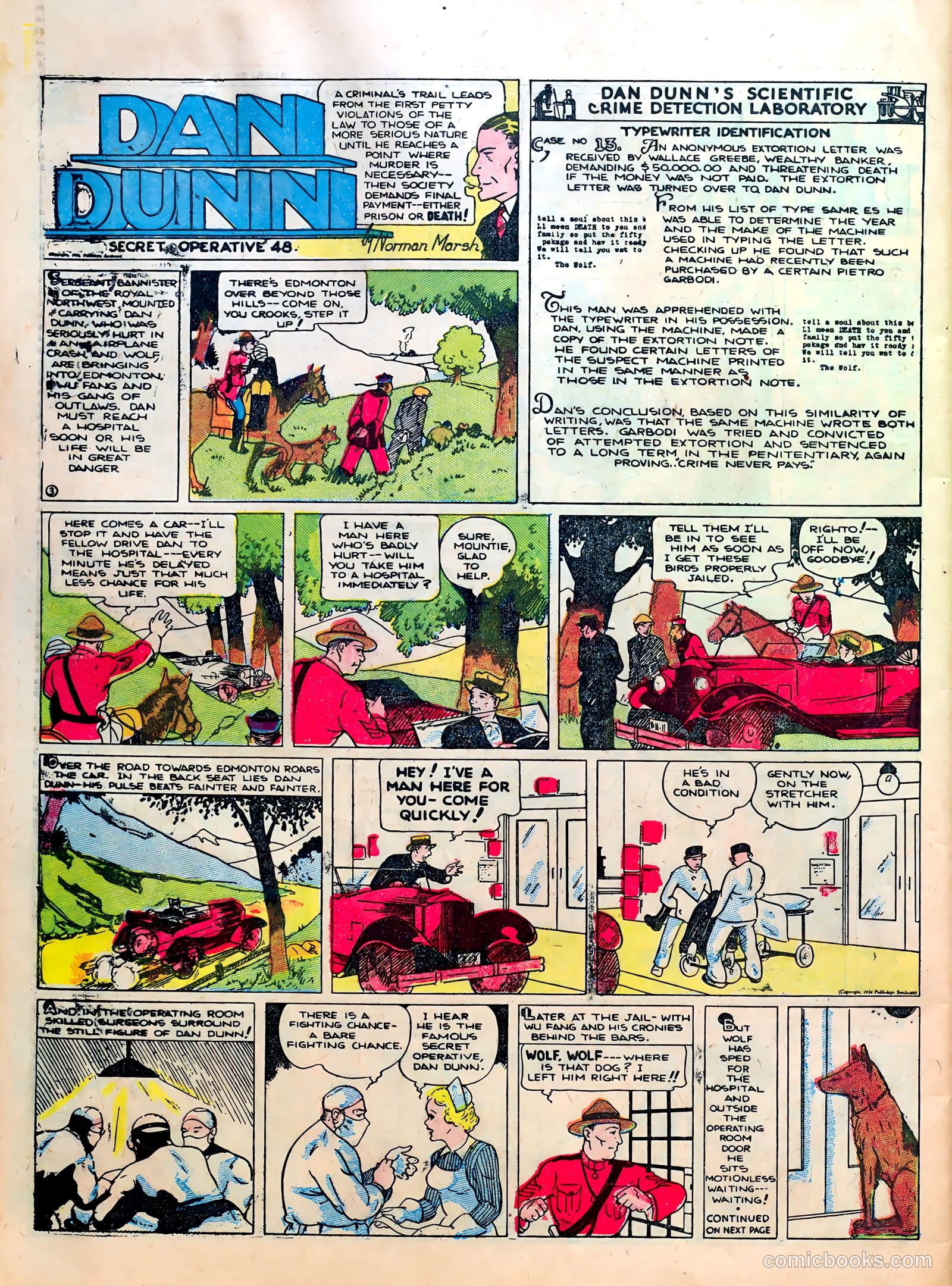 Famous Funnies #10 — page 54 of 64