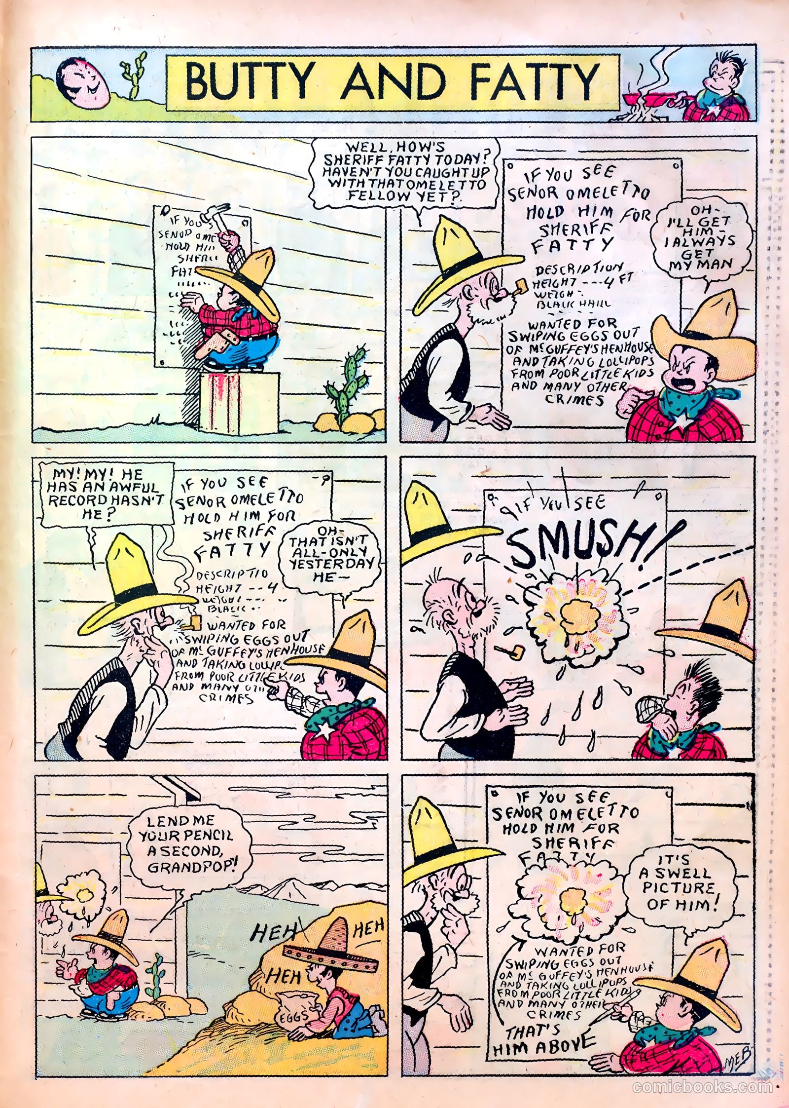 Famous Funnies #10 — page 57 of 64
