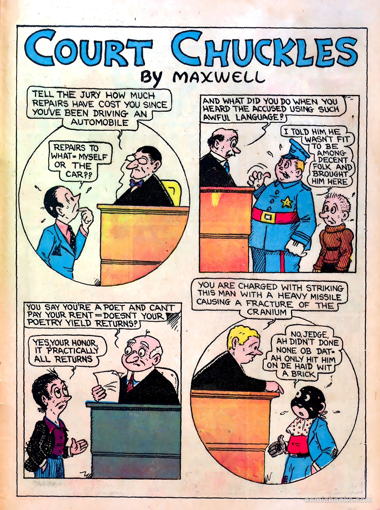 Famous Funnies #10 — page 59 of 64