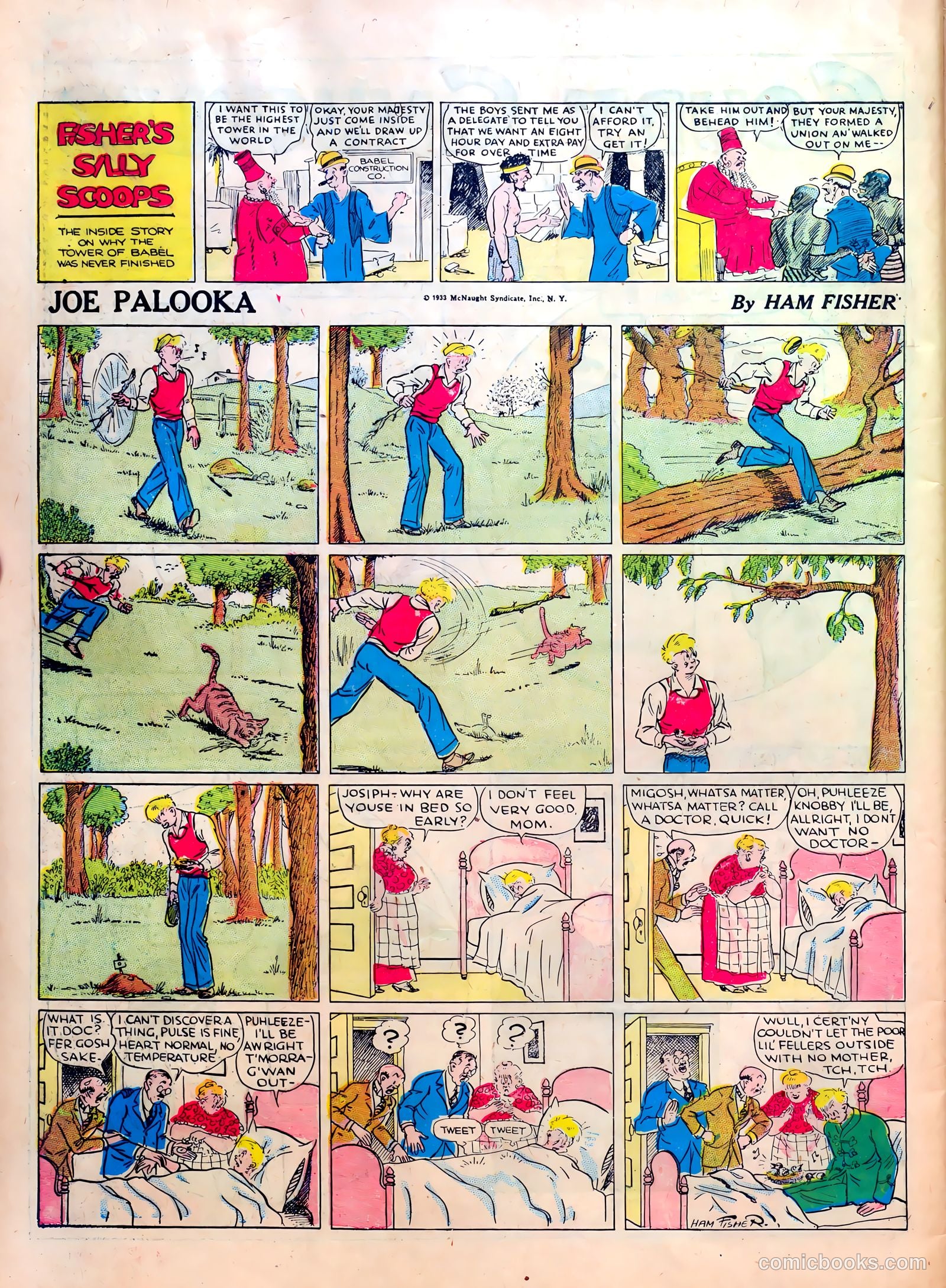 Famous Funnies #10 — page 60 of 64