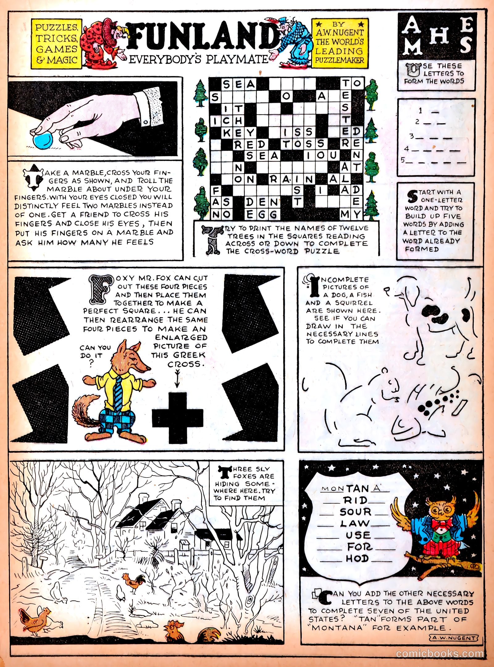 Famous Funnies #11 — page 19 of 63