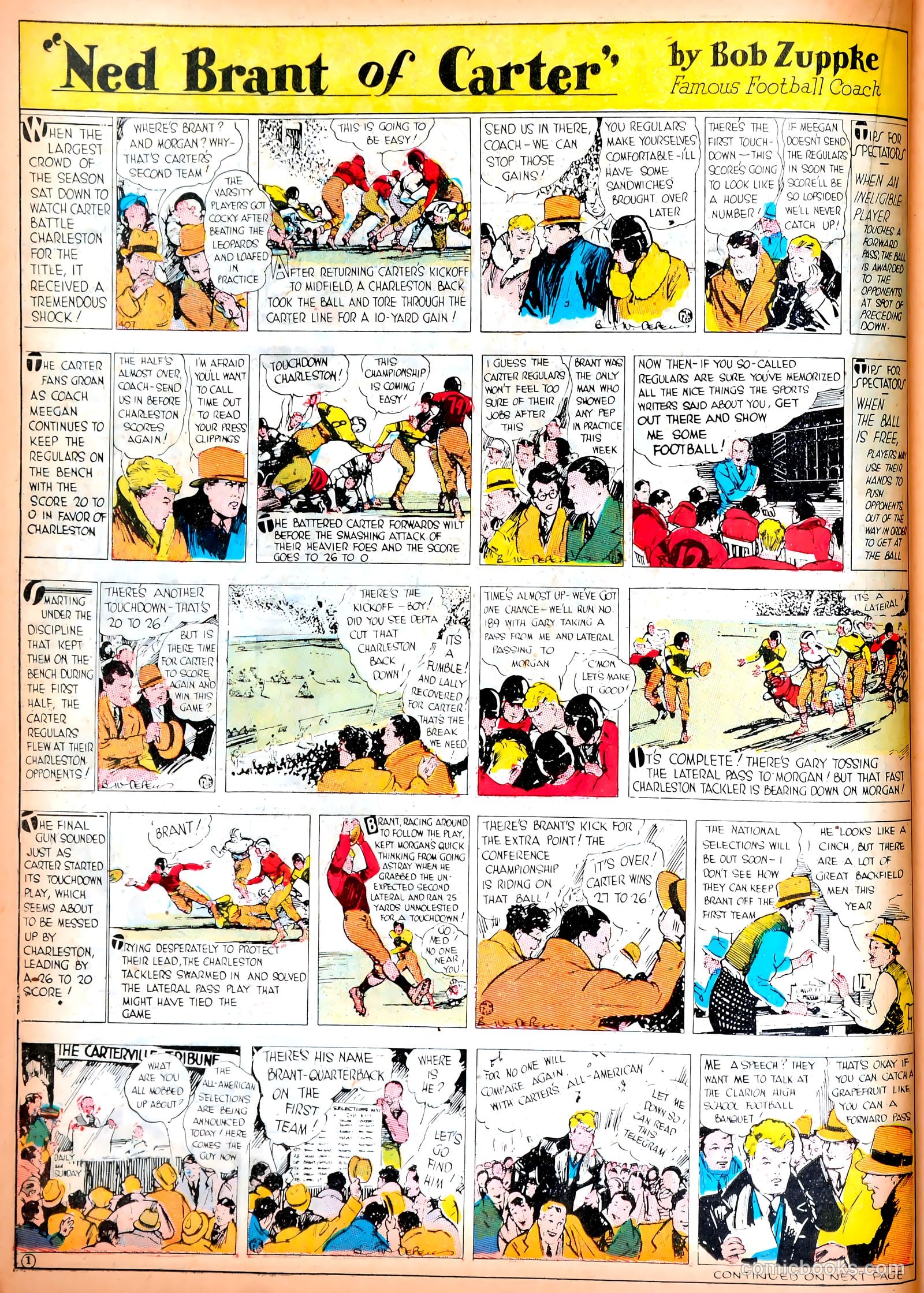 Famous Funnies #11 — page 36 of 63