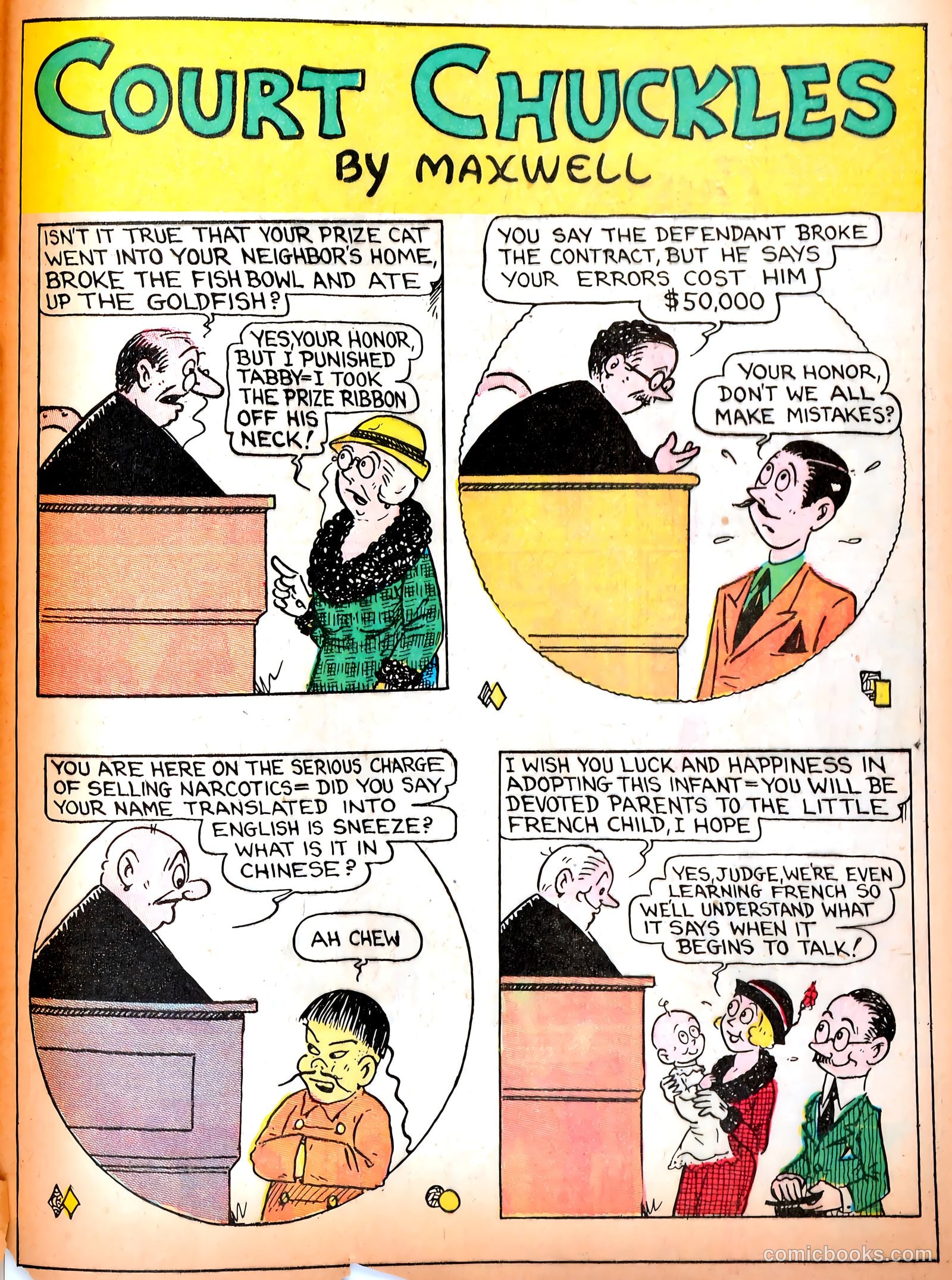 Famous Funnies #11 — page 58 of 63