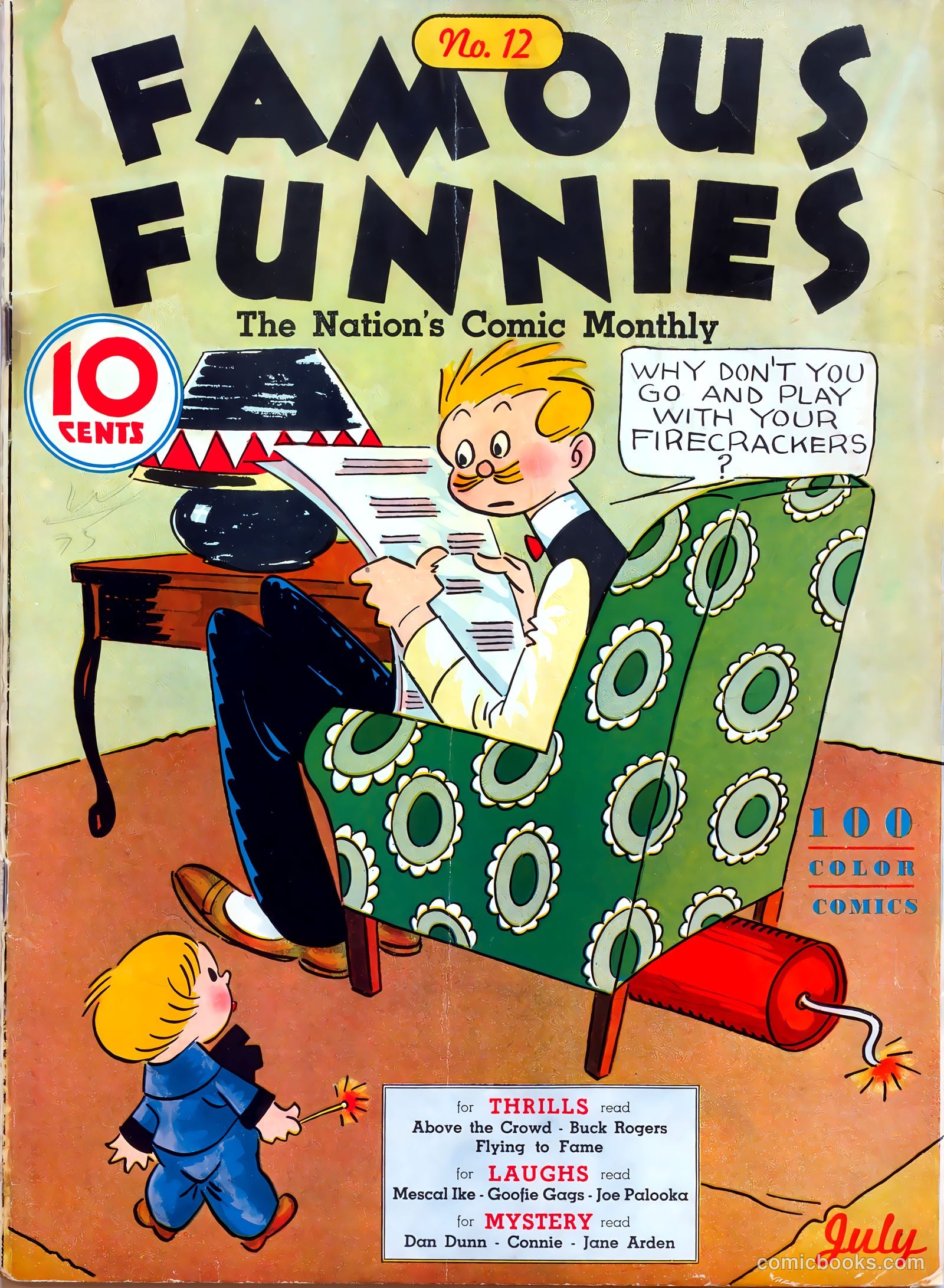Famous Funnies #12 — page 1 of 65