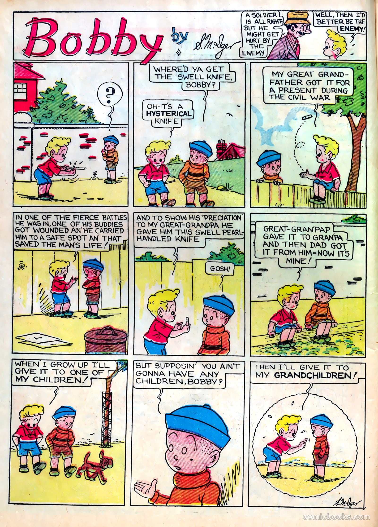Famous Funnies #12 — page 9 of 65