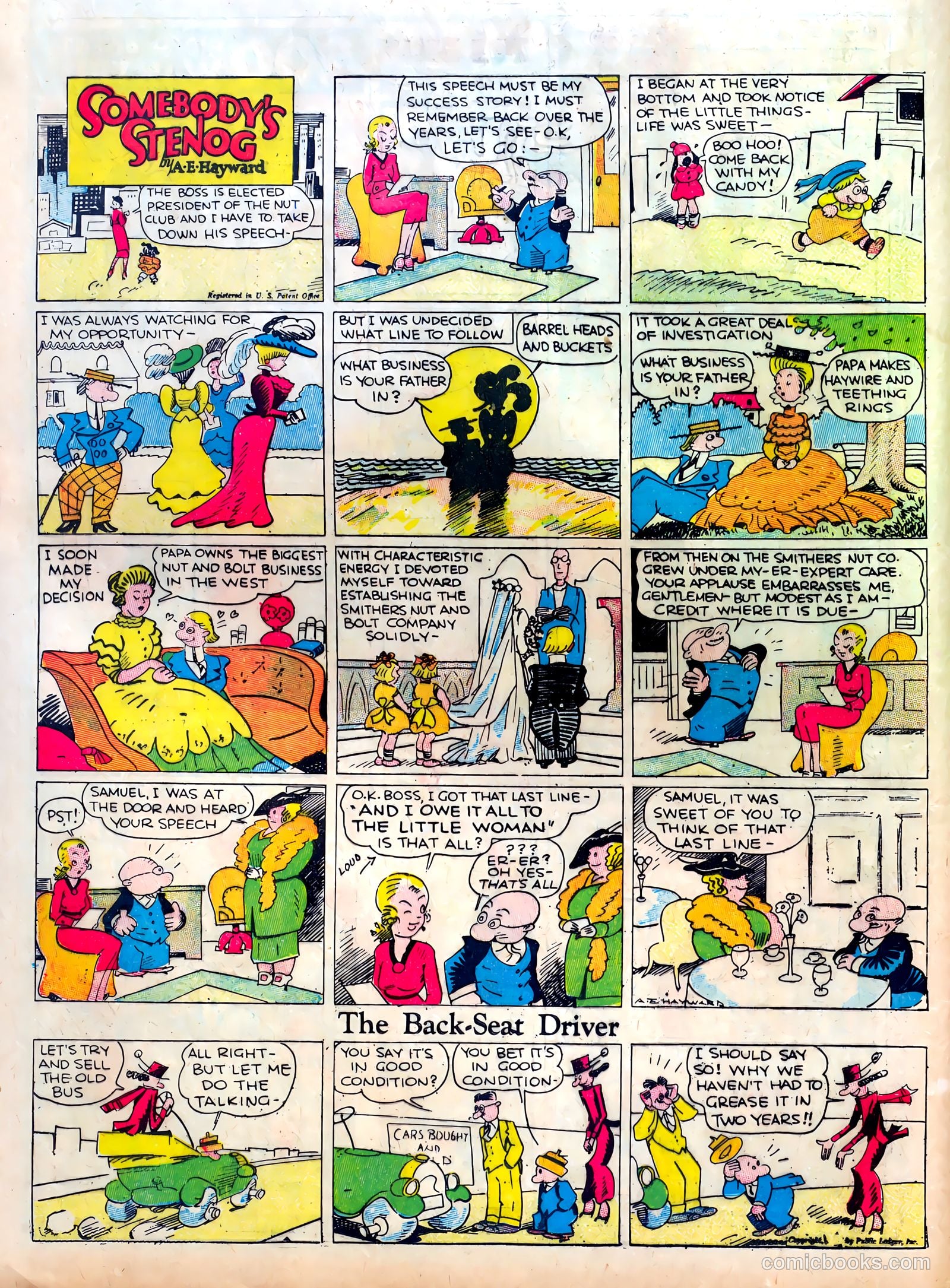 Famous Funnies #12 — page 19 of 65