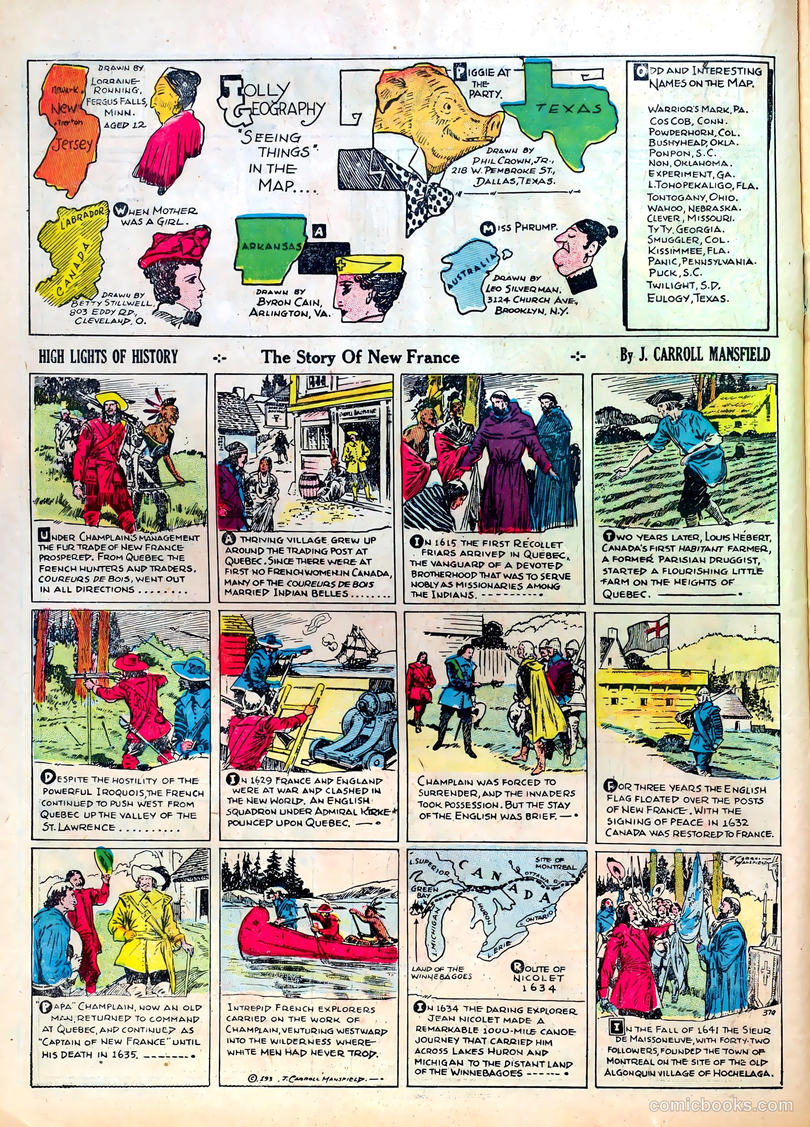 Famous Funnies #12 — page 21 of 65