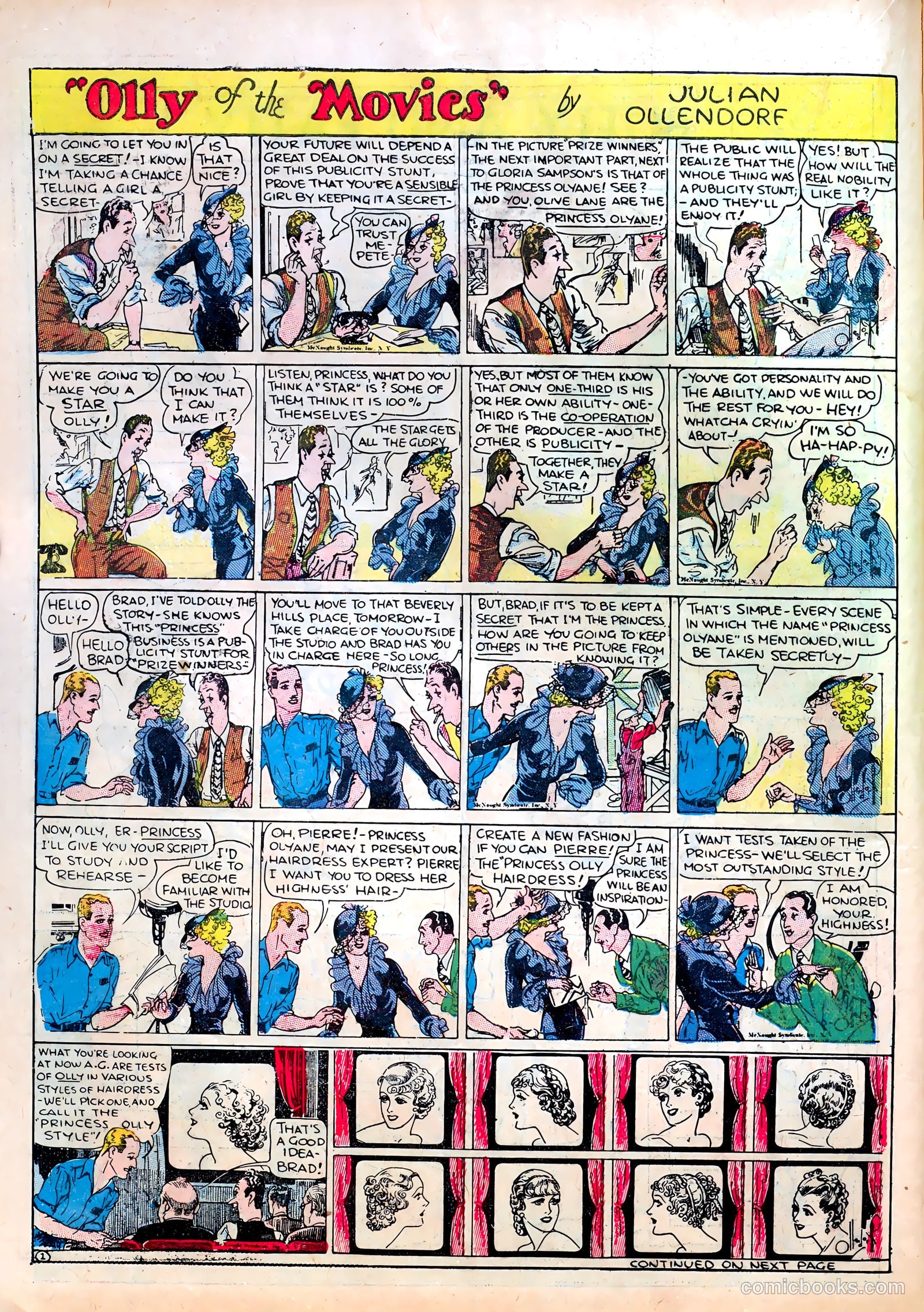 Famous Funnies #12 — page 23 of 65