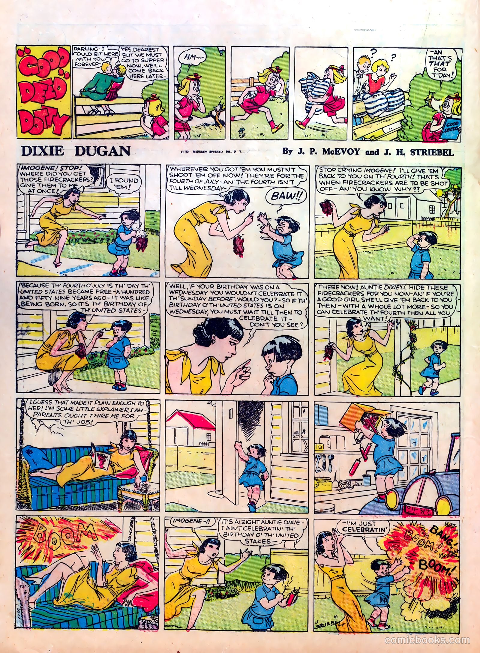 Famous Funnies #12 — page 33 of 65