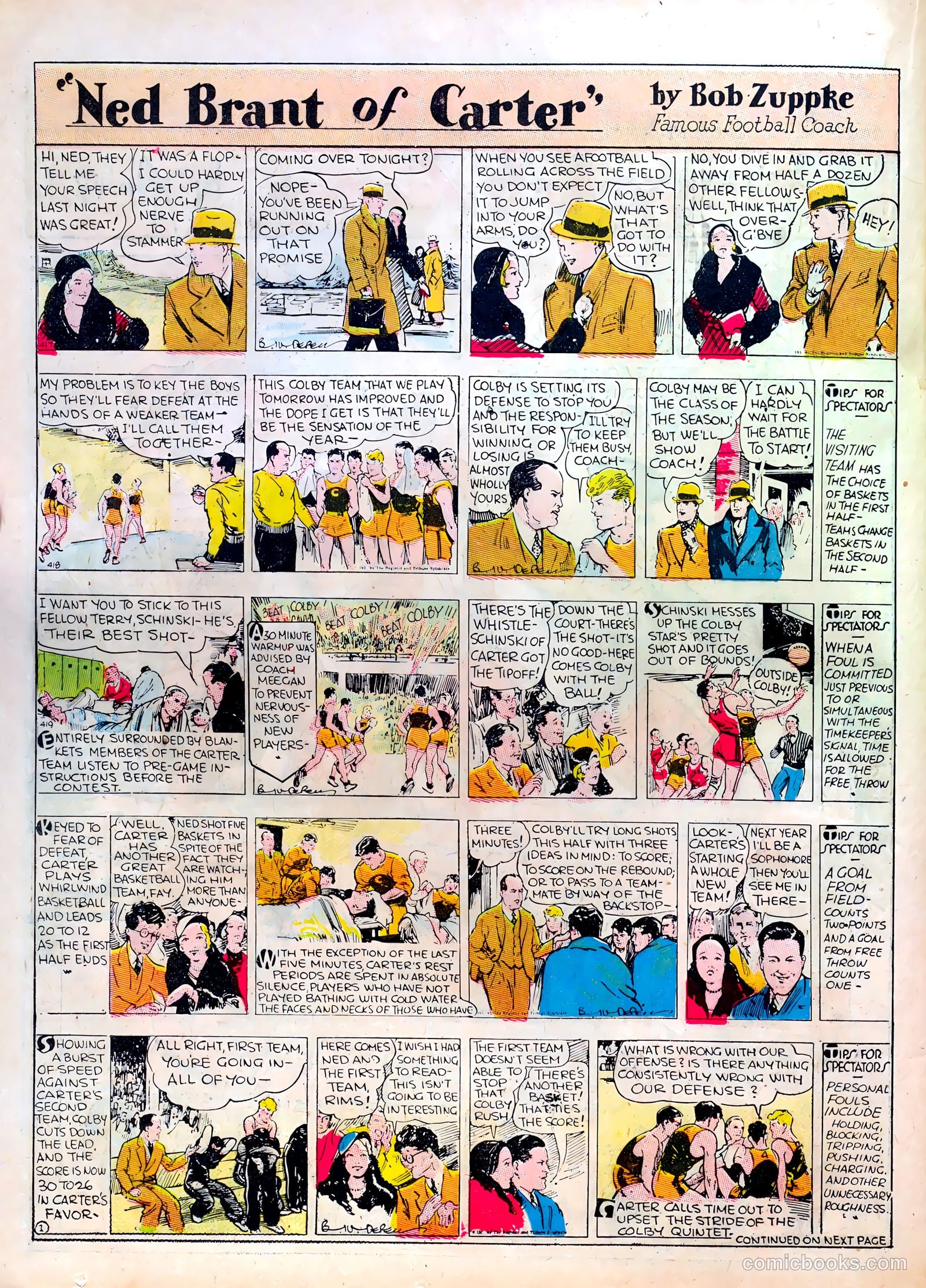Famous Funnies #12 — page 37 of 65