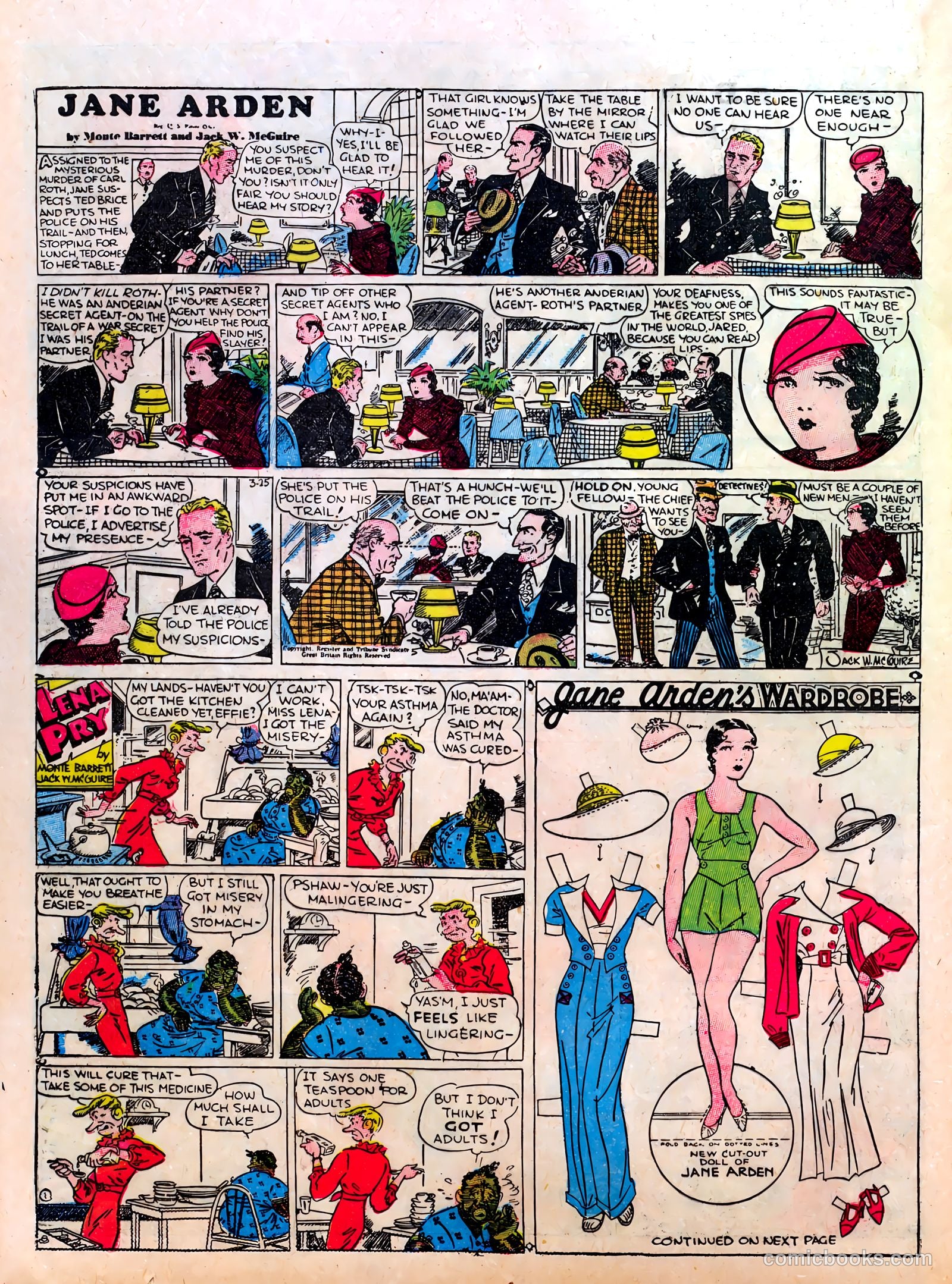 Famous Funnies #12 — page 41 of 65