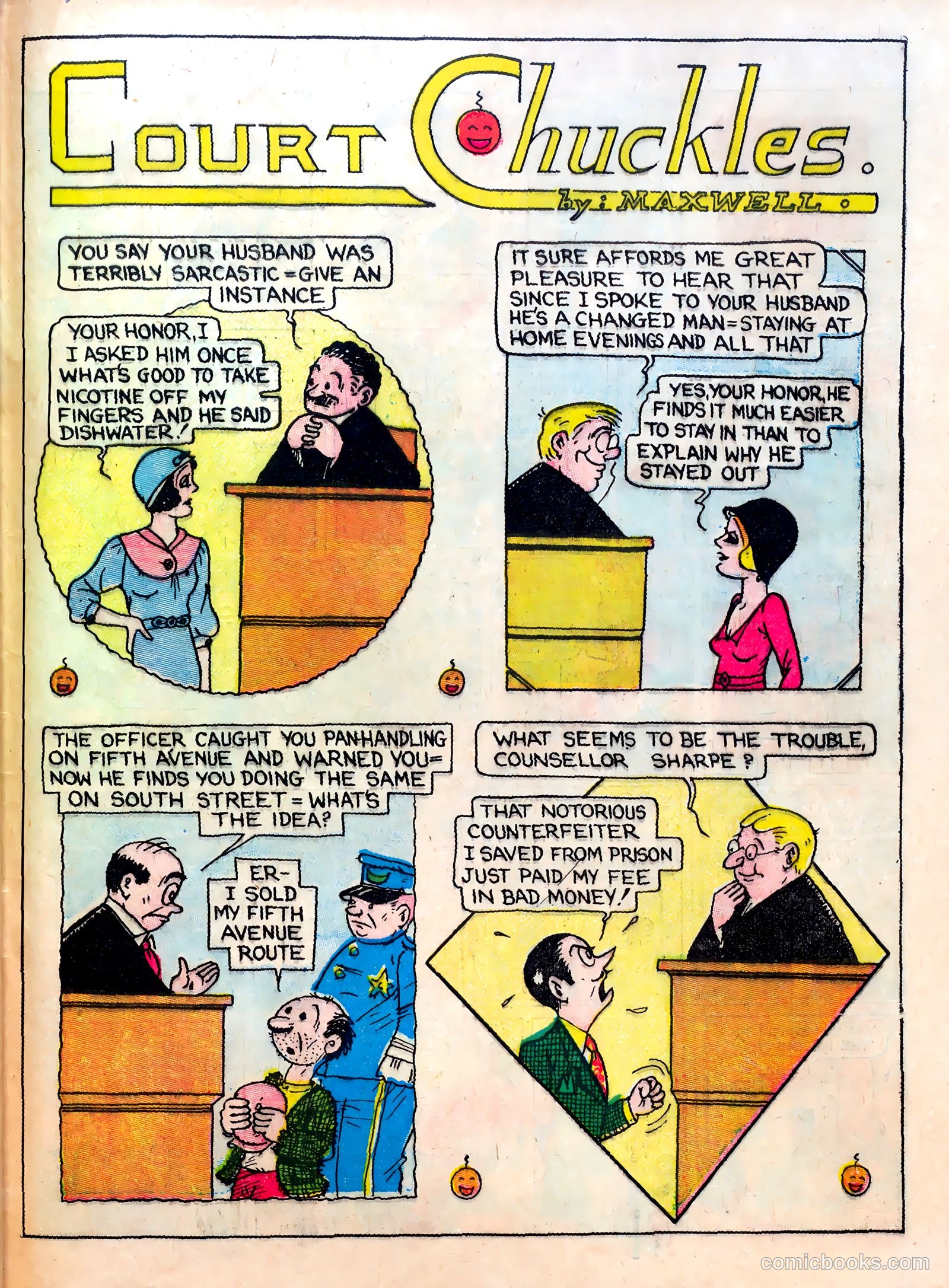 Famous Funnies #12 — page 60 of 65