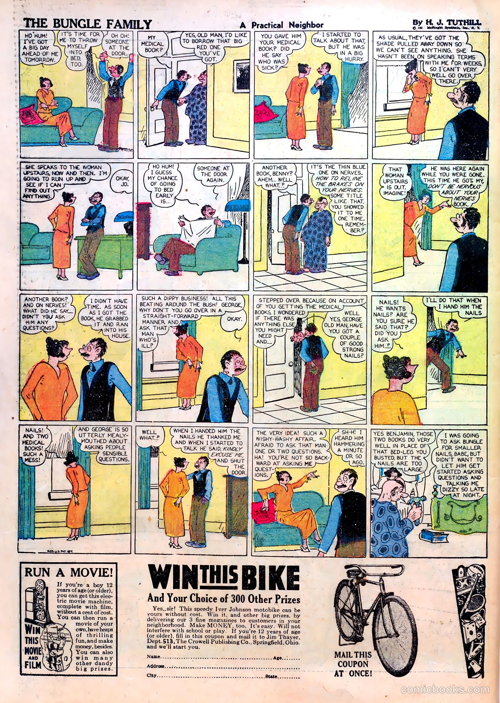 Famous Funnies #12 — page 63 of 65