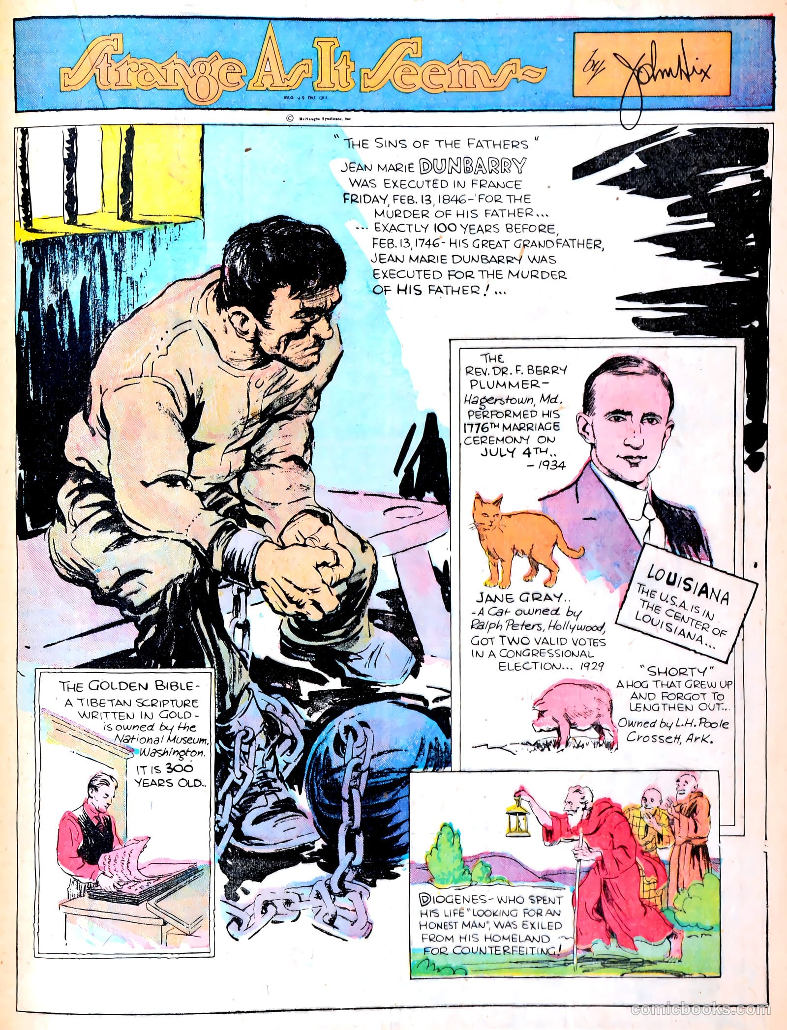 Famous Funnies #13 — page 35 of 63