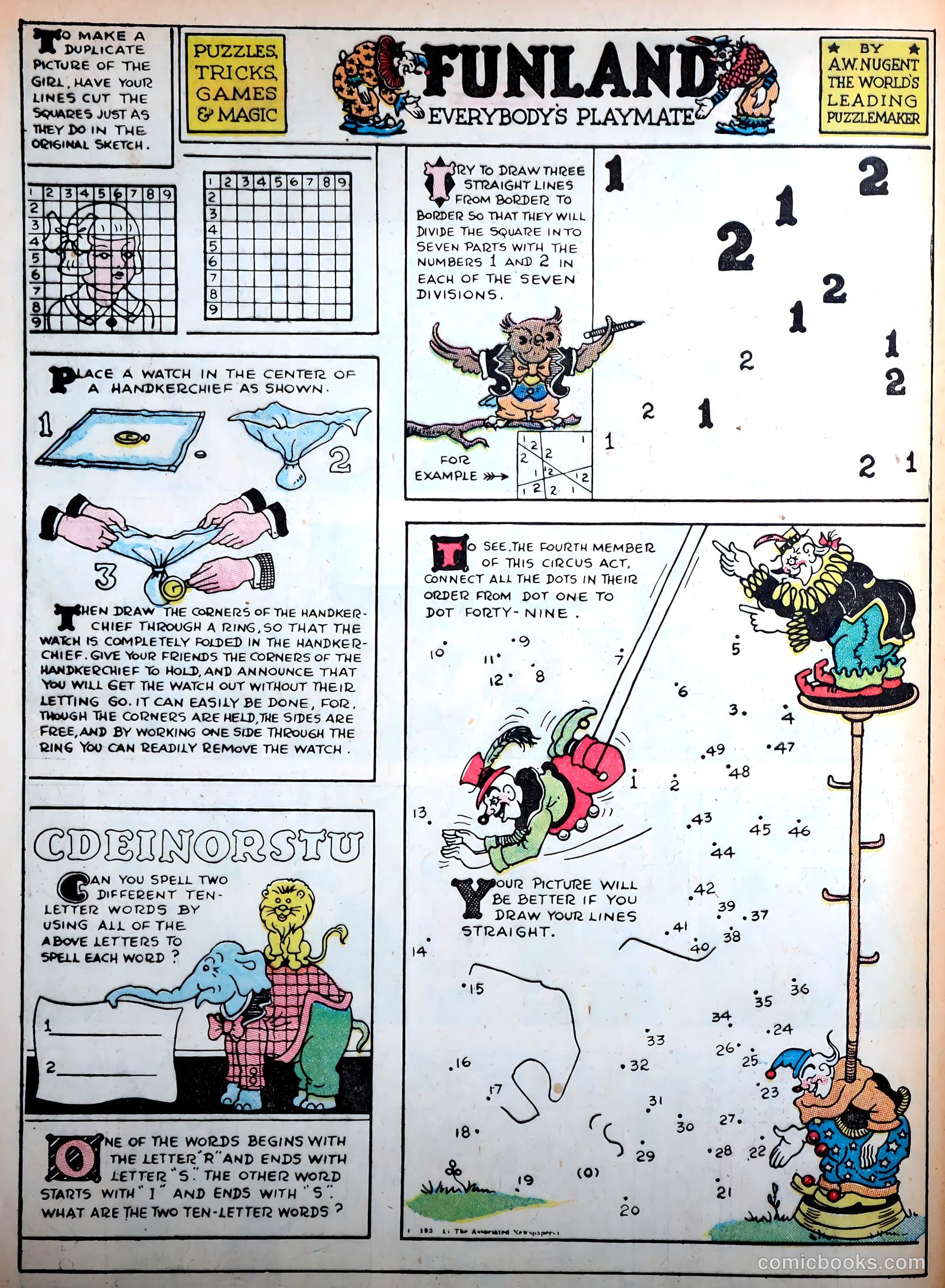 Famous Funnies #13 — page 55 of 63