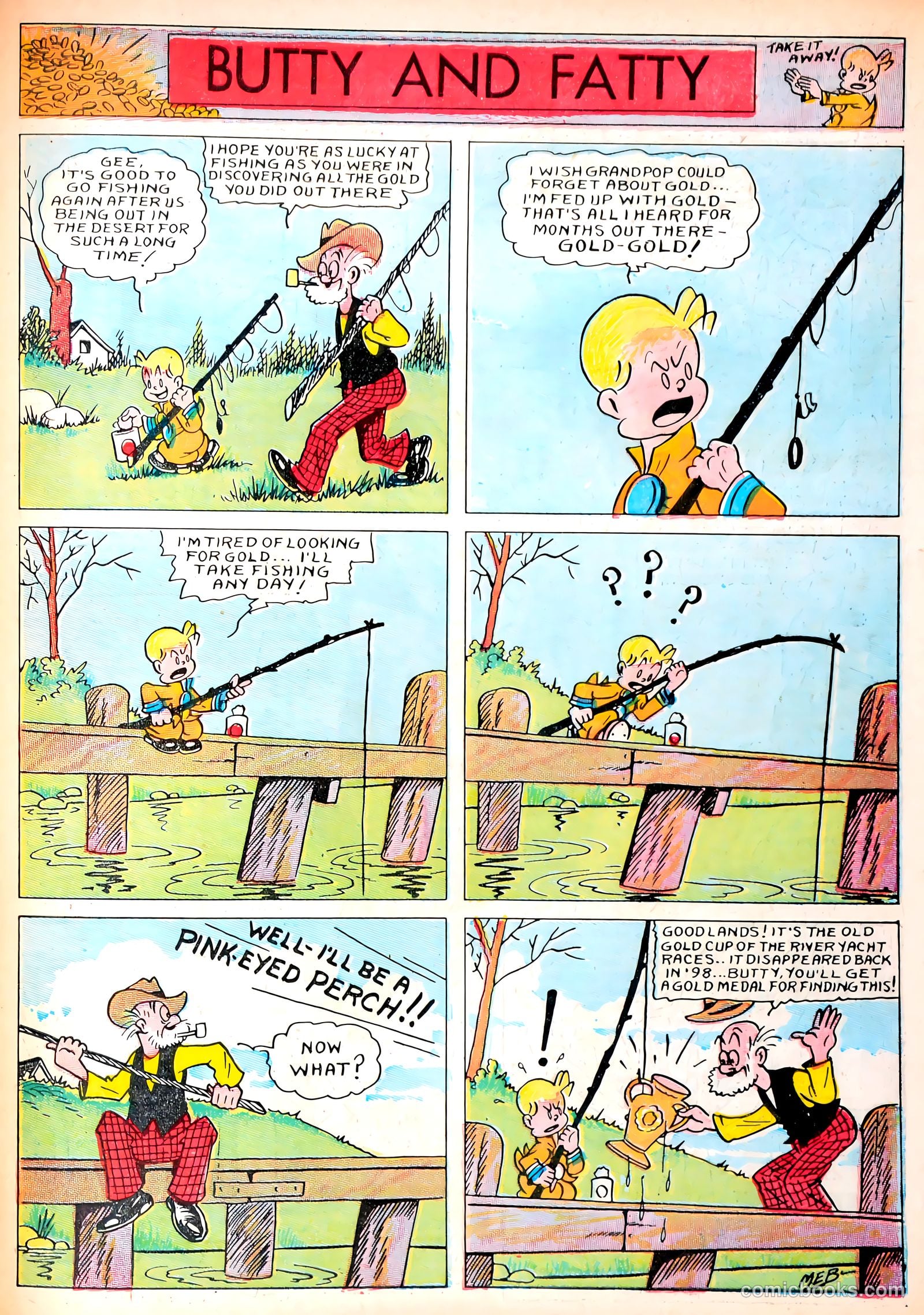 Famous Funnies #13 — page 56 of 63