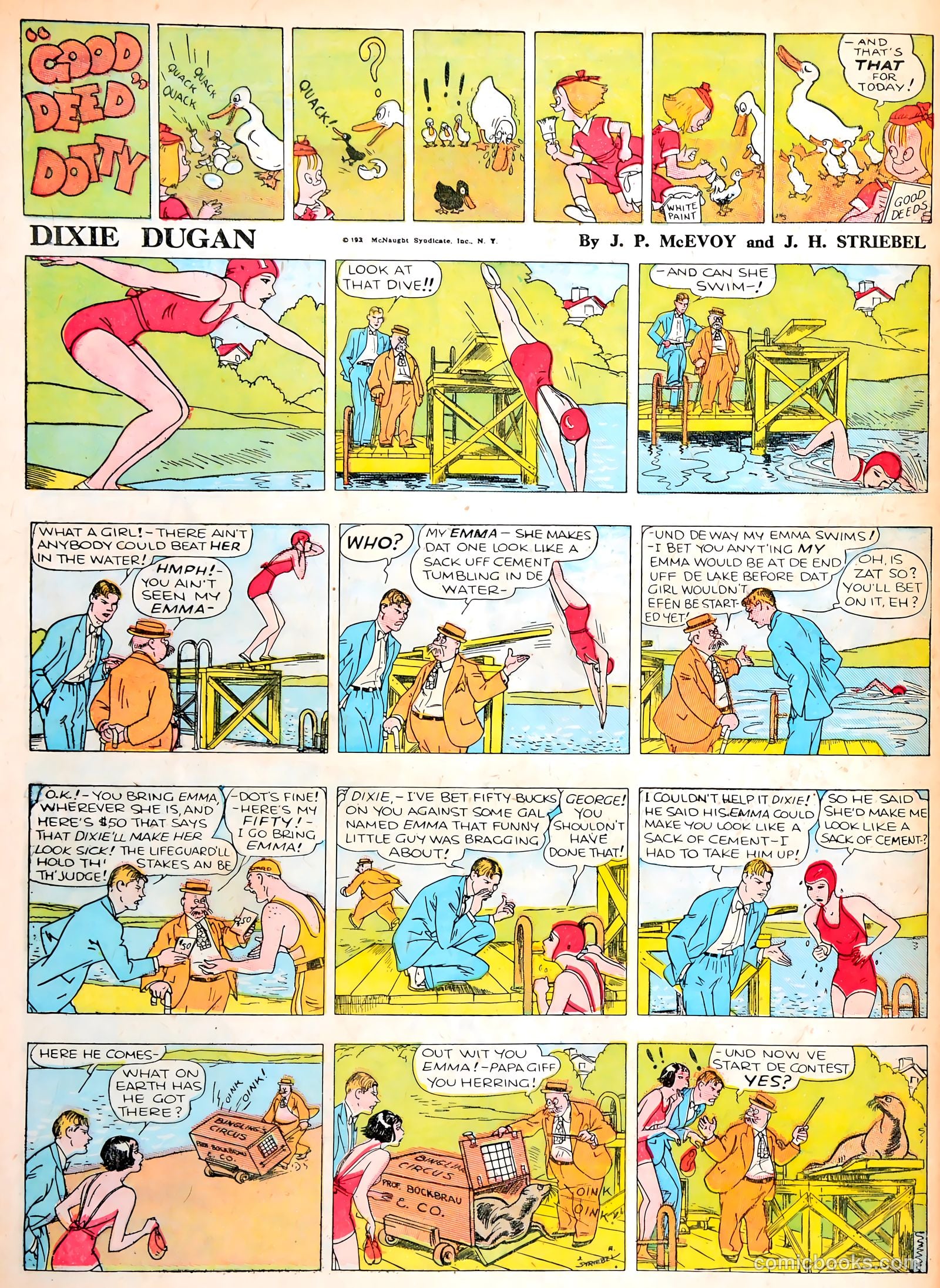 Famous Funnies #13 — page 61 of 63