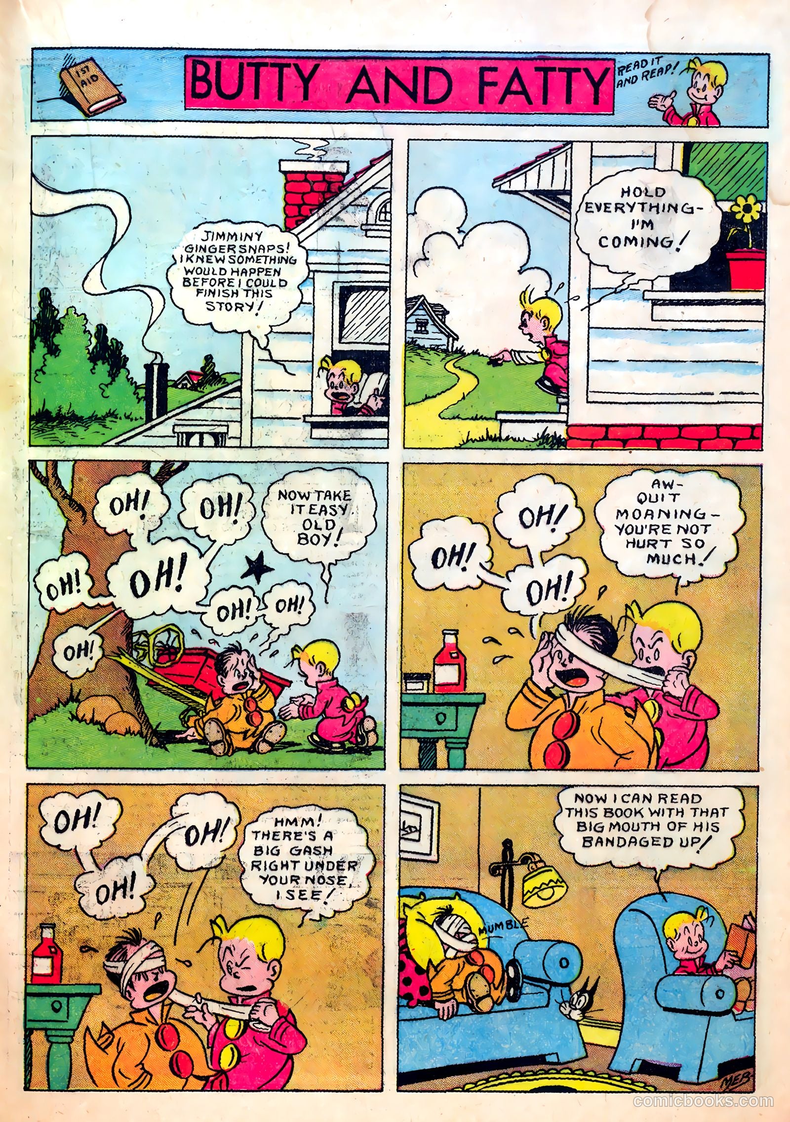 Famous Funnies #14 — page 21 of 64