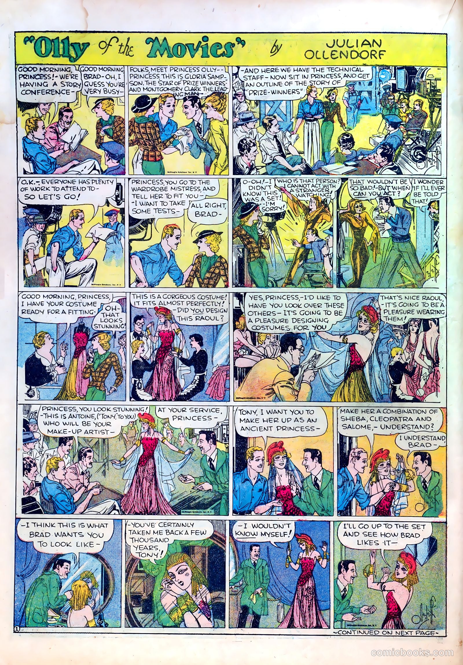 Famous Funnies #14 — page 22 of 64