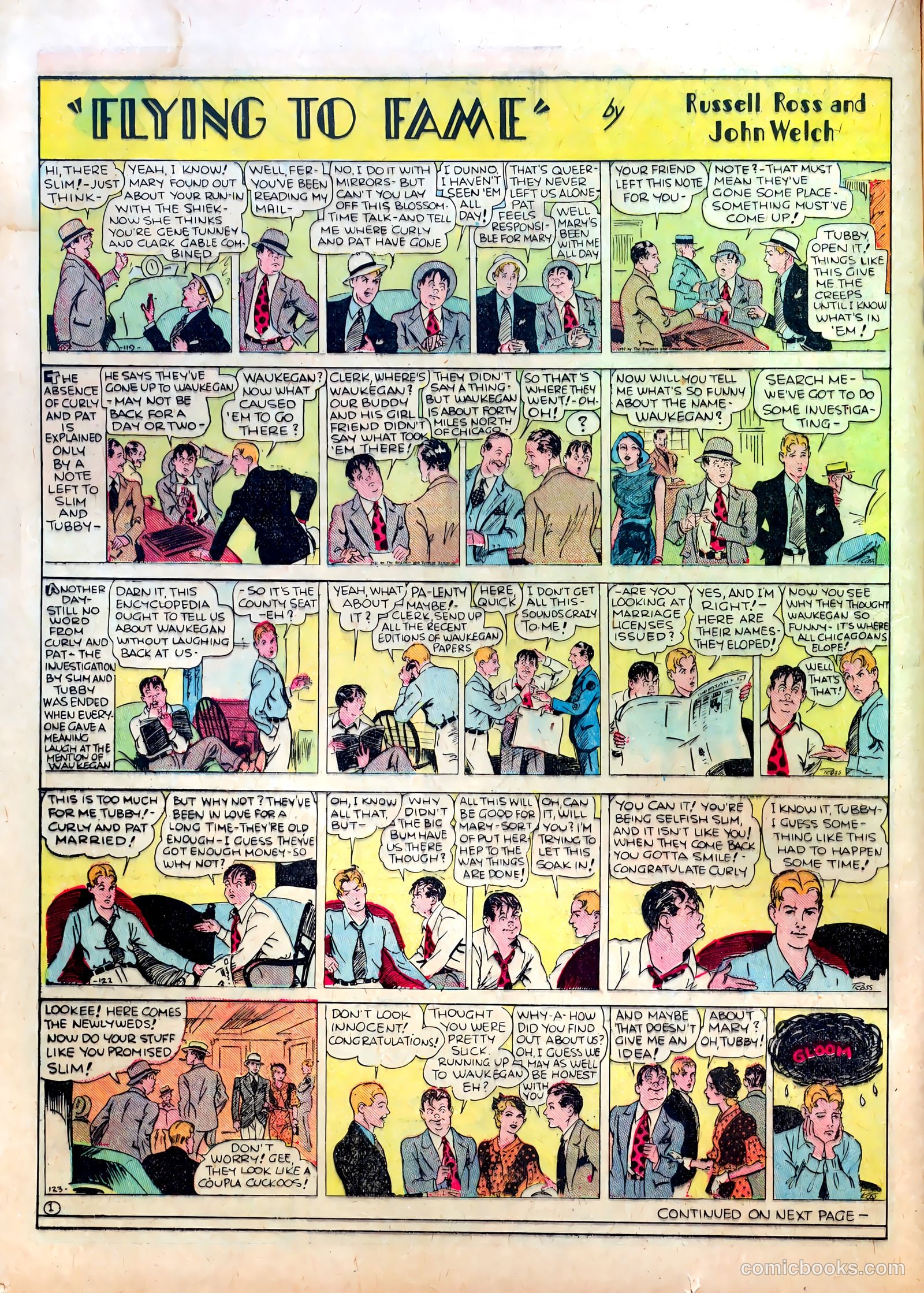 Famous Funnies #14 — page 26 of 64