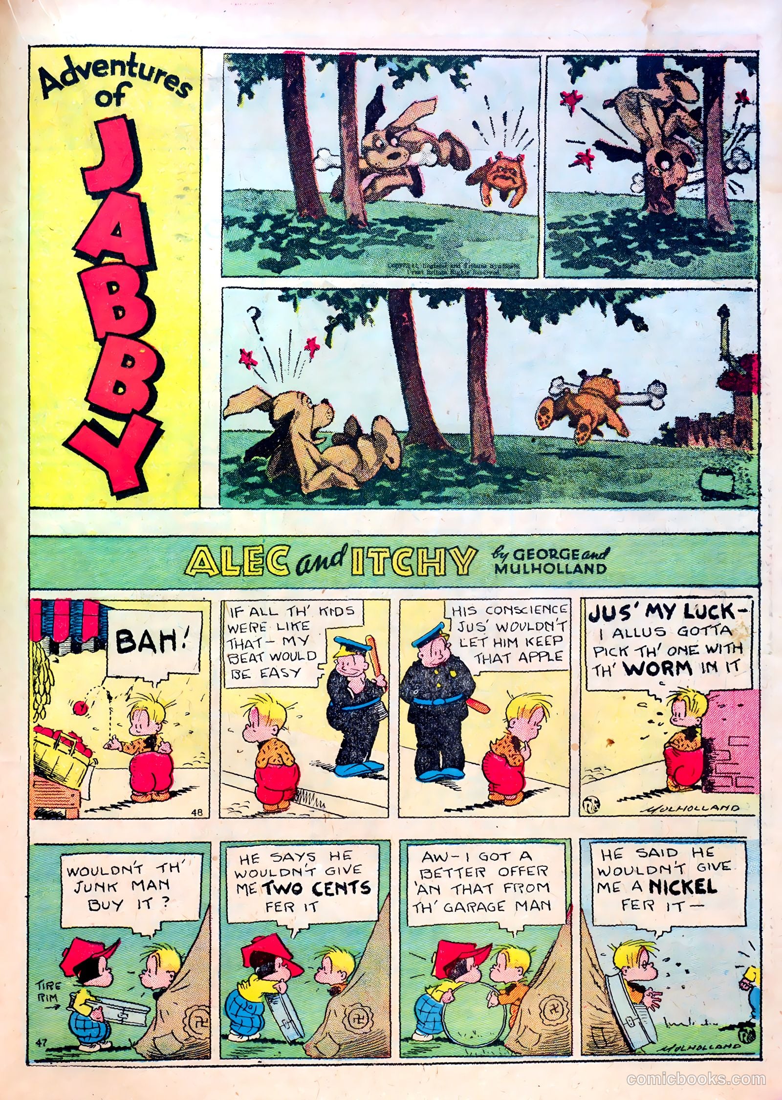 Famous Funnies #14 — page 33 of 64