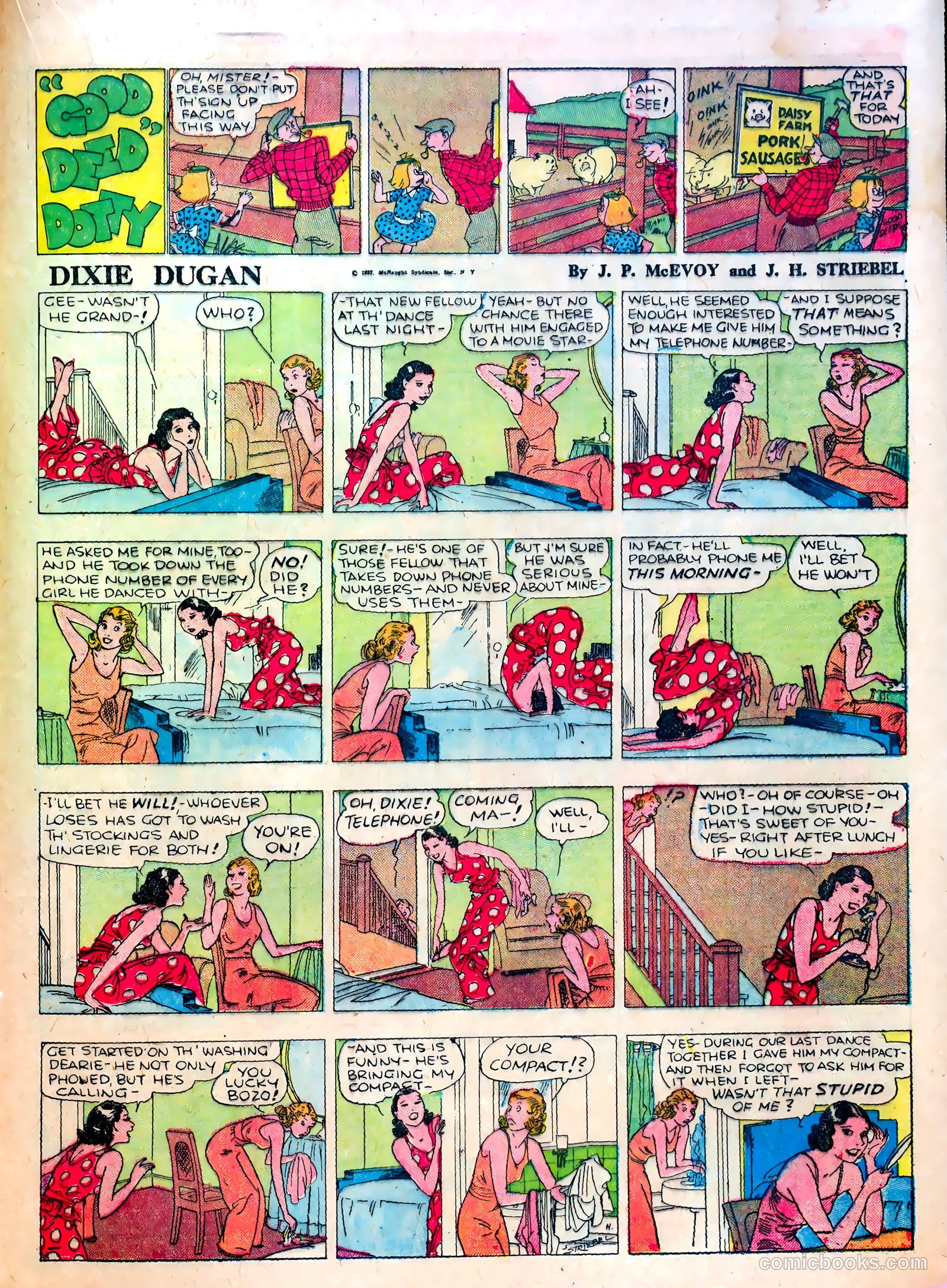 Famous Funnies #14 — page 35 of 64