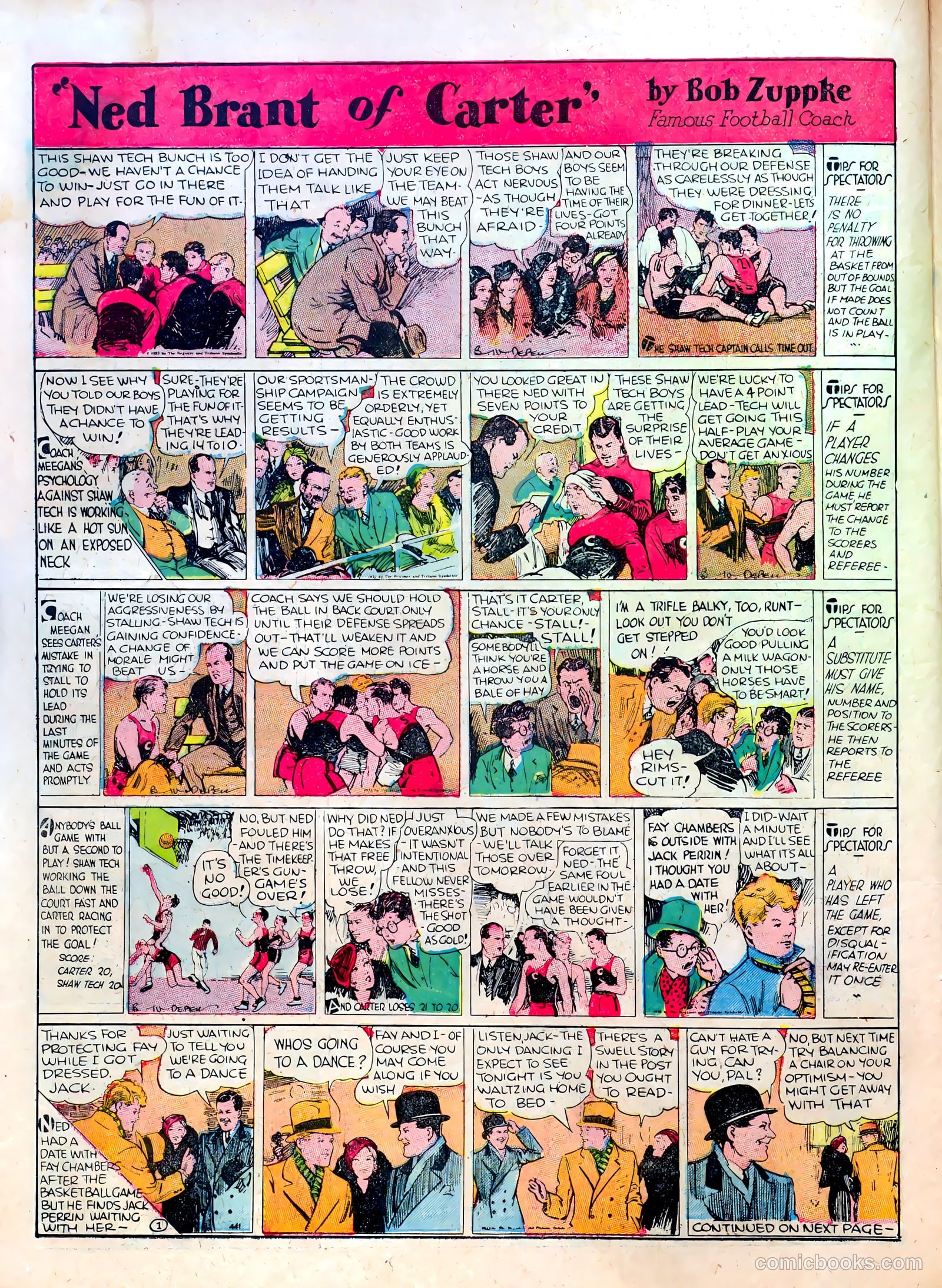 Famous Funnies #14 — page 36 of 64