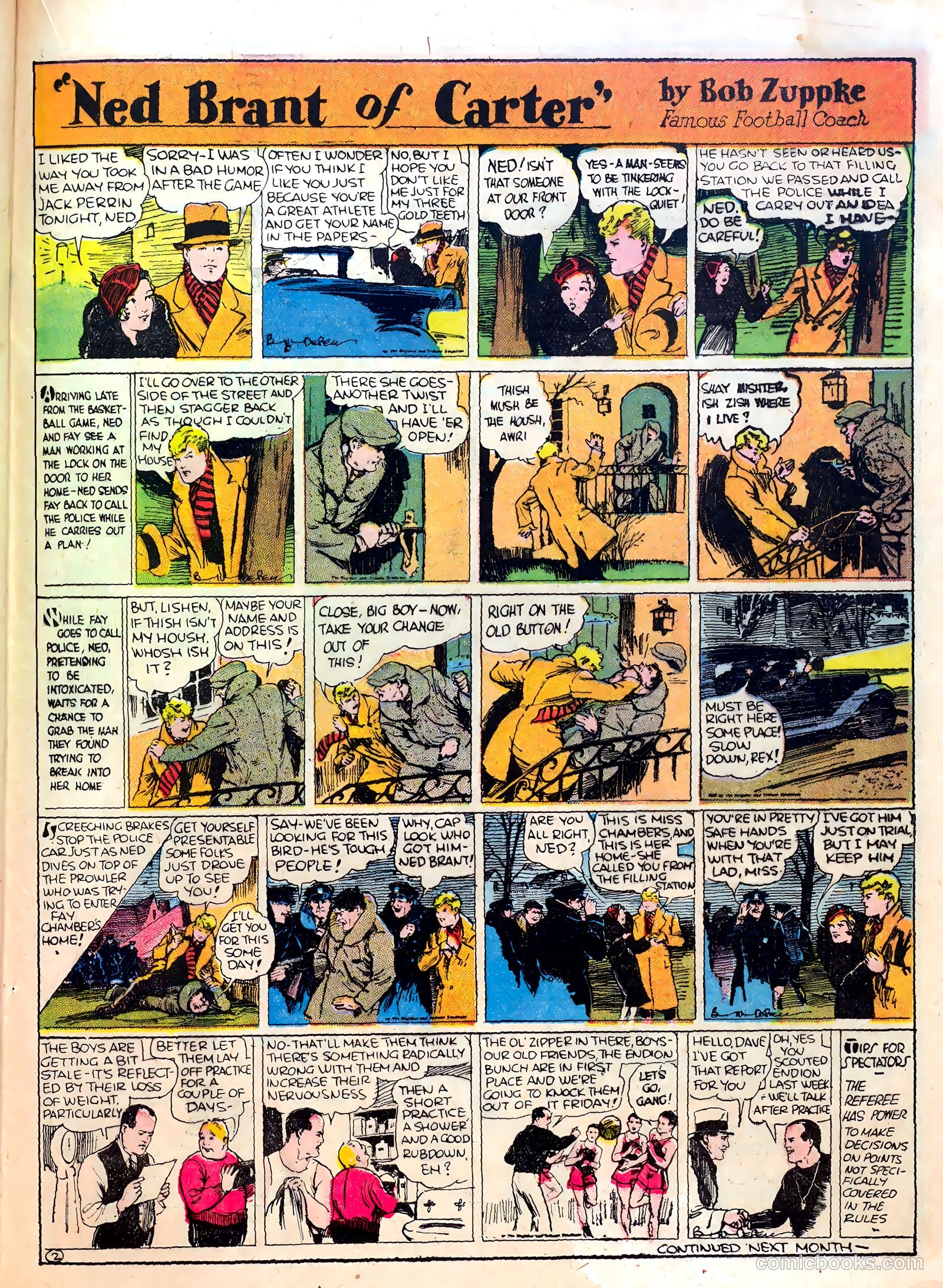 Famous Funnies #14 — page 37 of 64