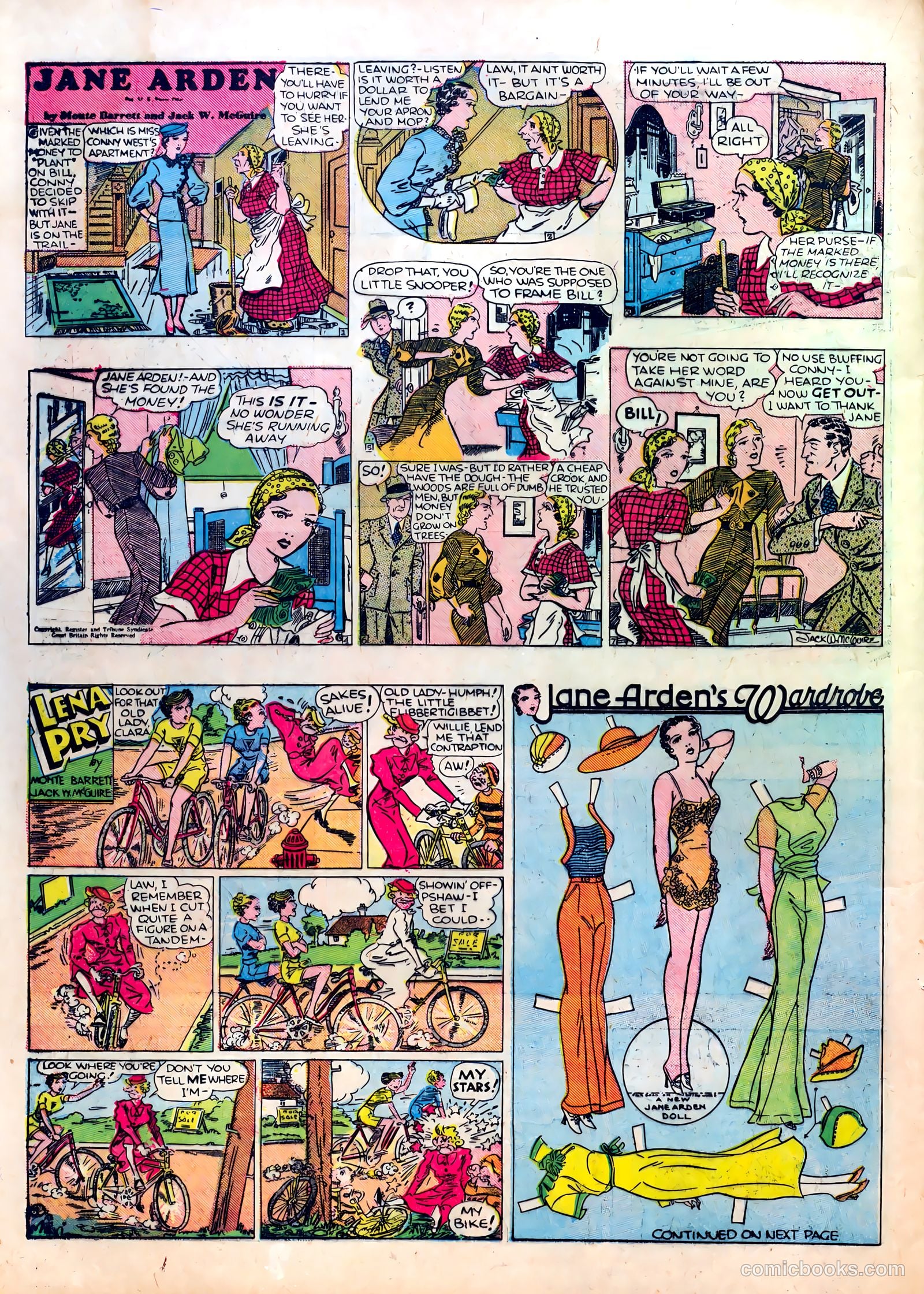 Famous Funnies #14 — page 40 of 64