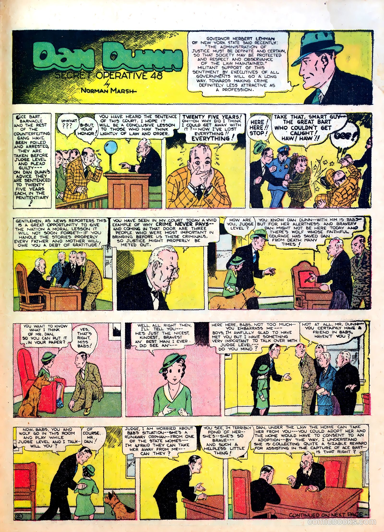 Famous Funnies #14 — page 53 of 64