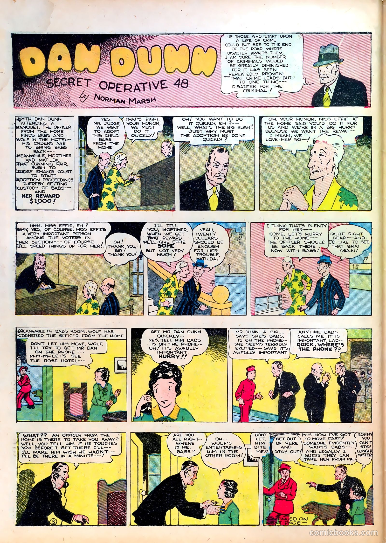 Famous Funnies #14 — page 54 of 64