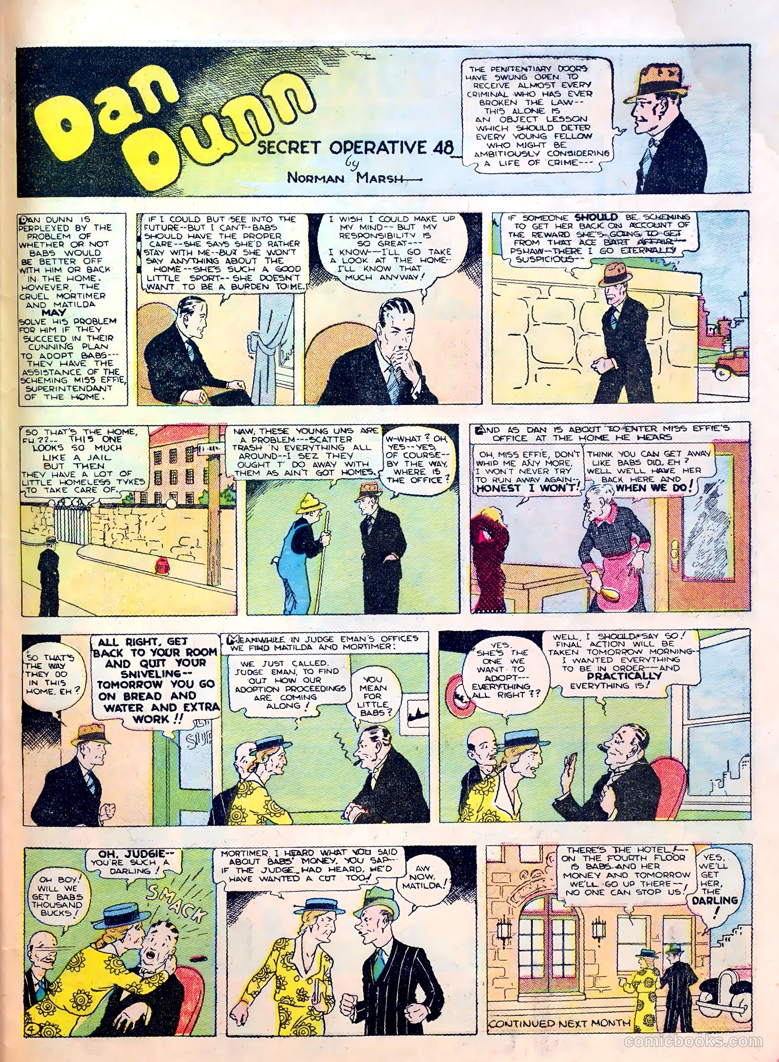 Famous Funnies #14 — page 55 of 64