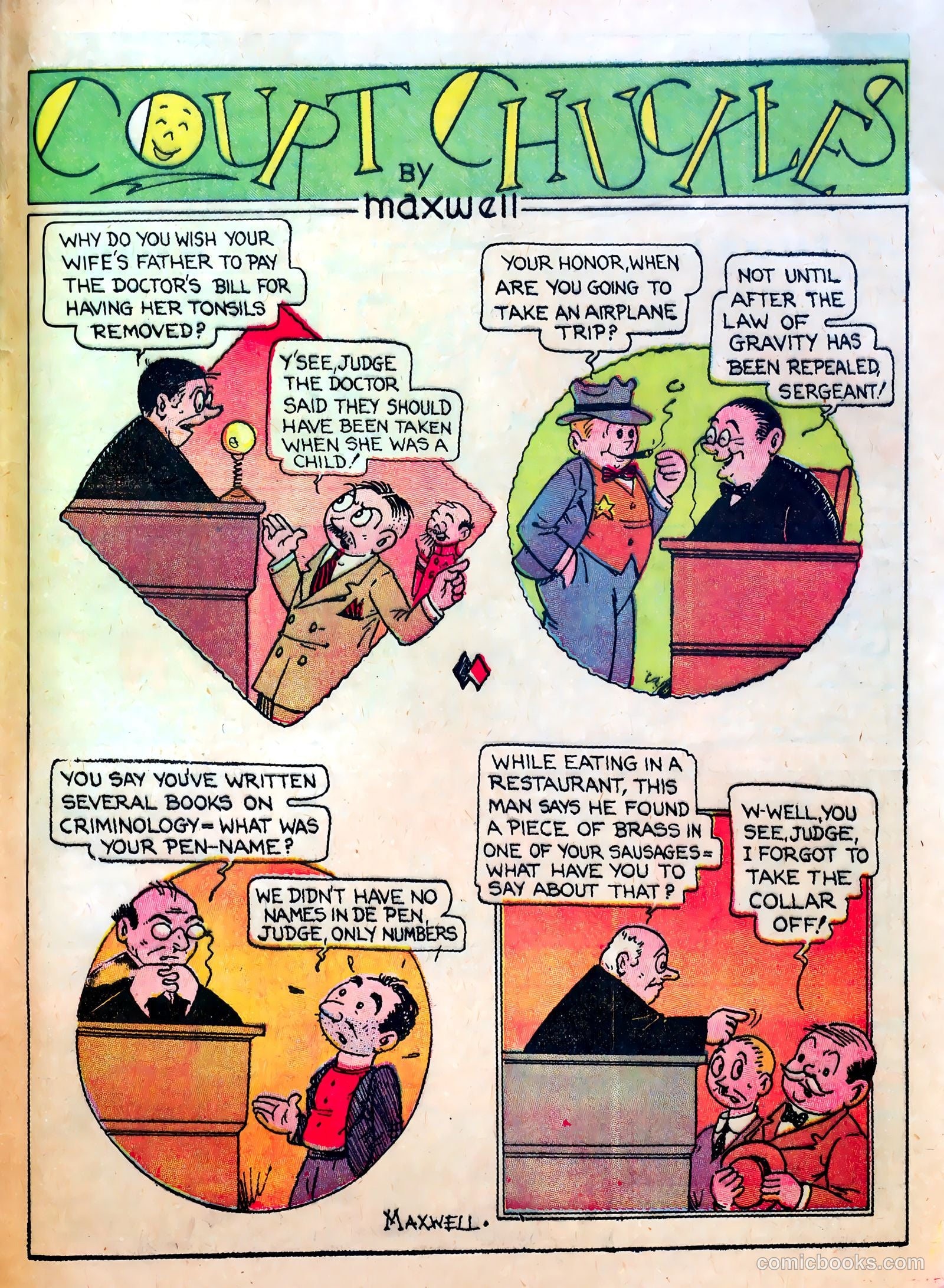 Famous Funnies #14 — page 59 of 64