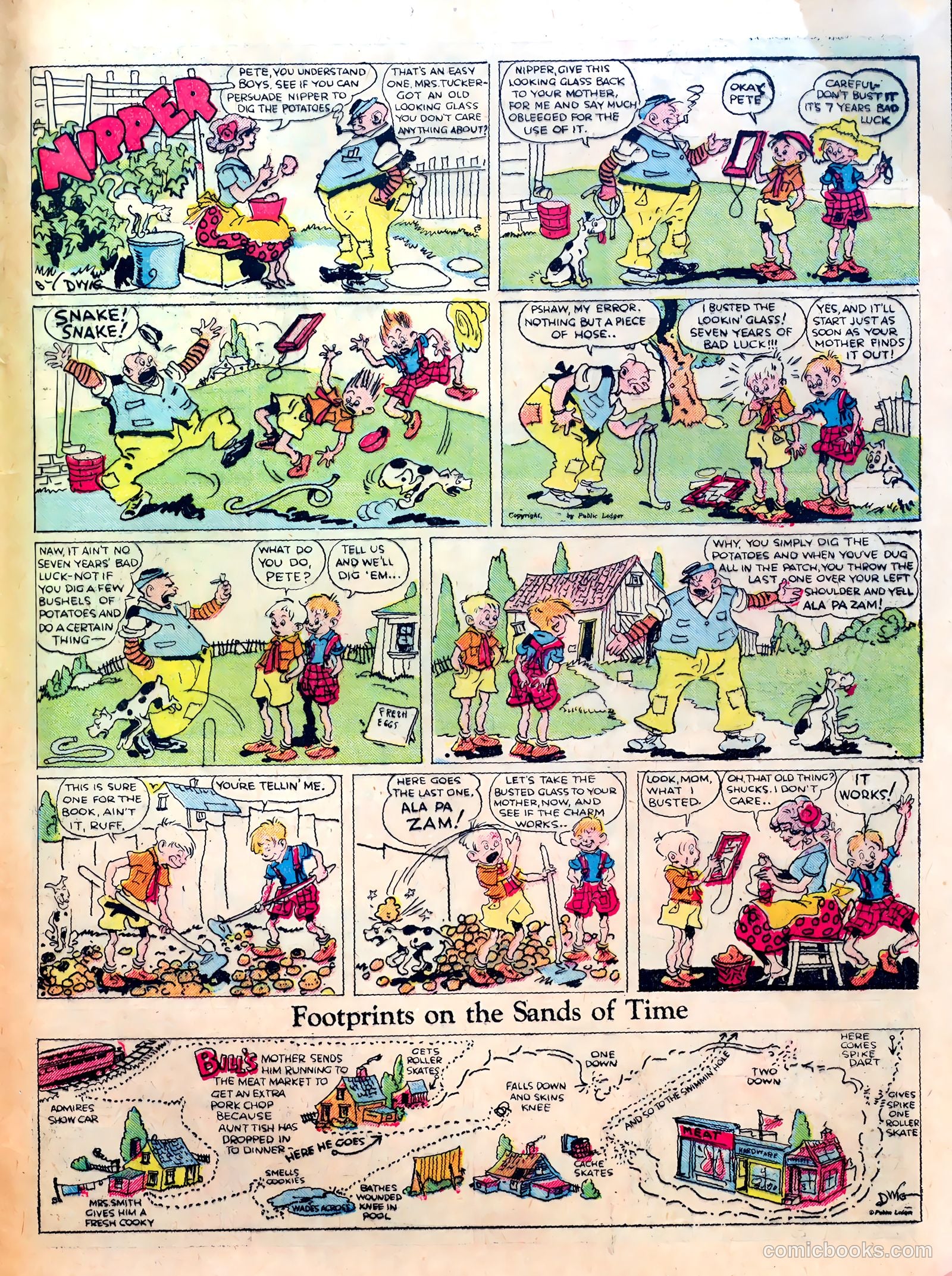 Famous Funnies #14 — page 61 of 64