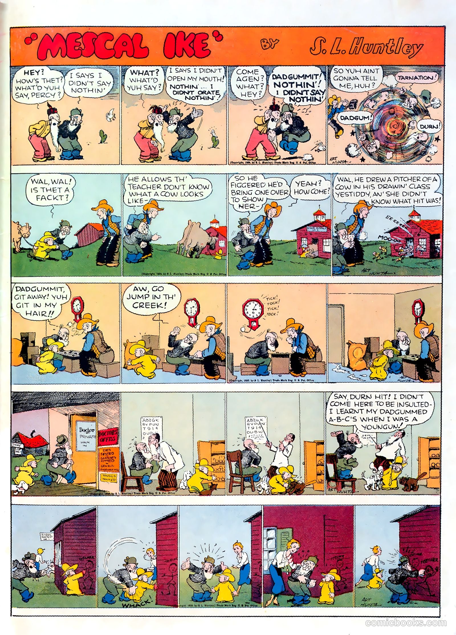 Famous Funnies #14 — page 63 of 64