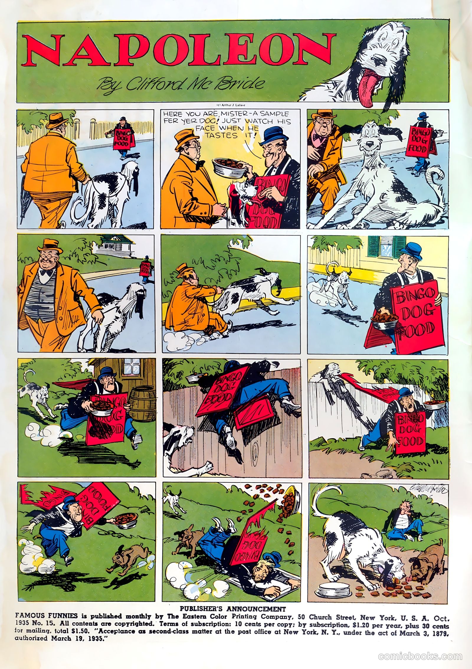 Famous Funnies #15 — page 2 of 64