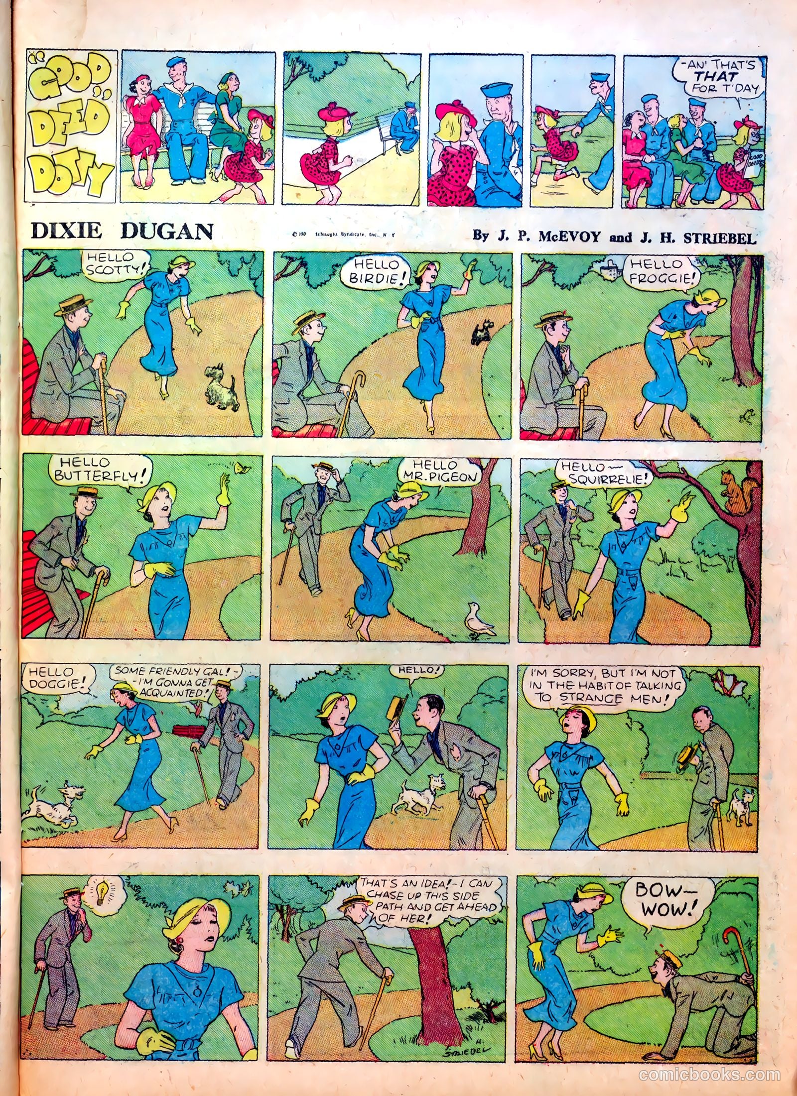 Famous Funnies #15 — page 9 of 64