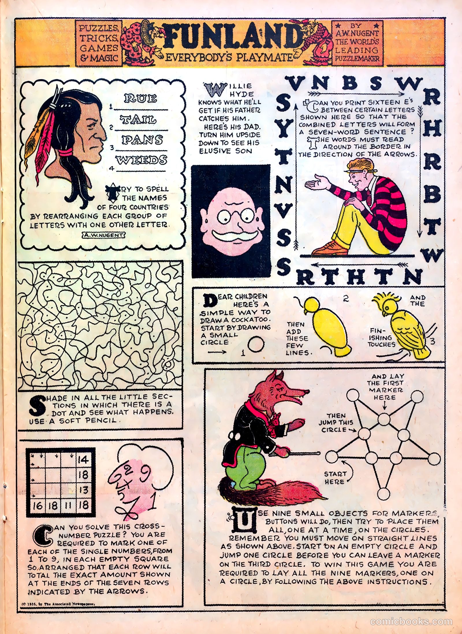 Famous Funnies #15 — page 19 of 64