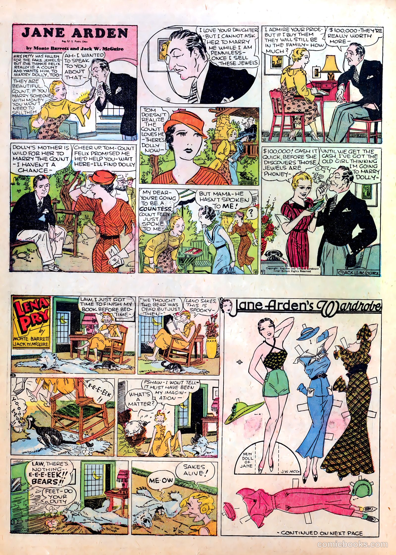 Famous Funnies #15 — page 40 of 64