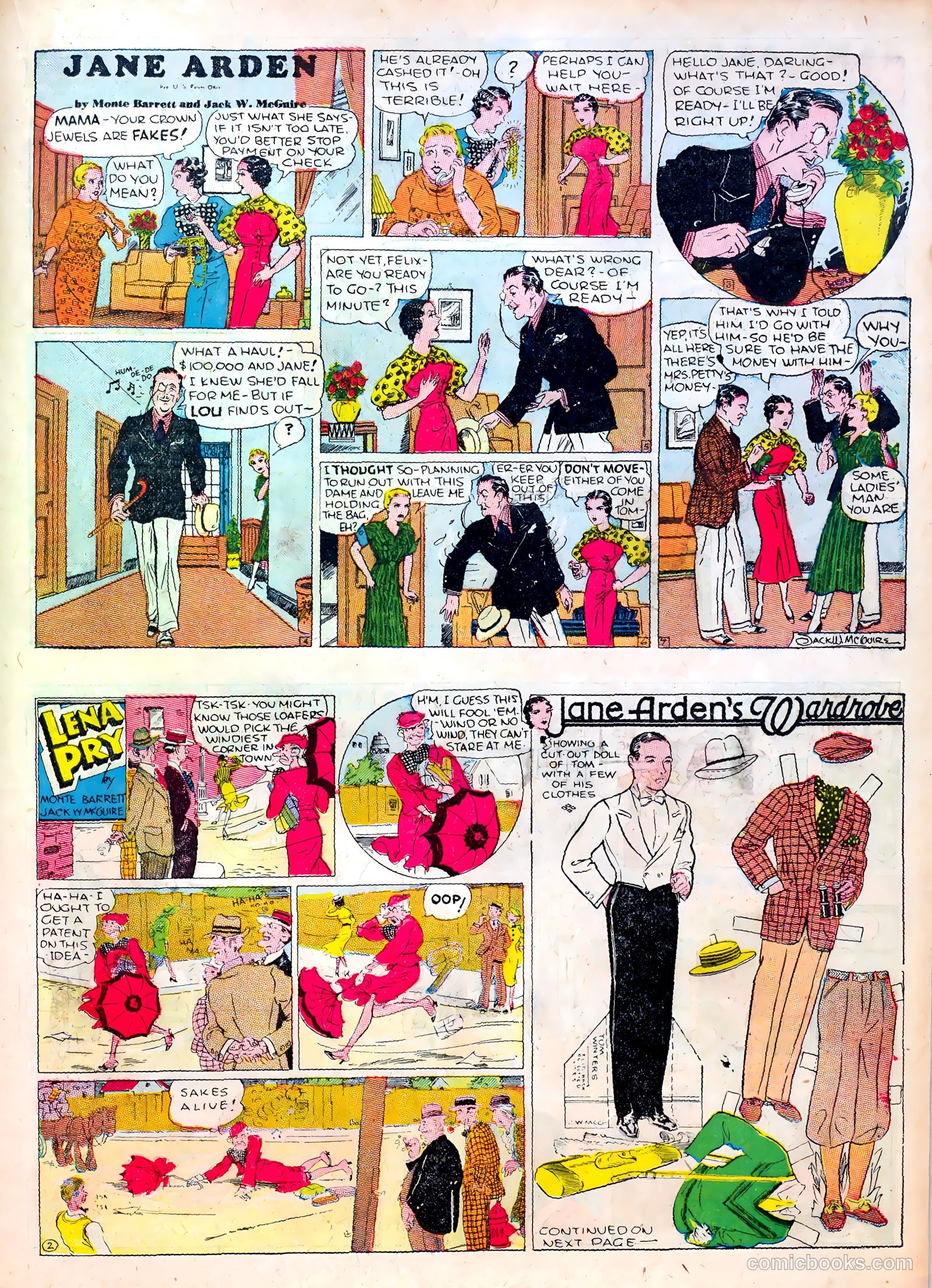 Famous Funnies #15 — page 41 of 64