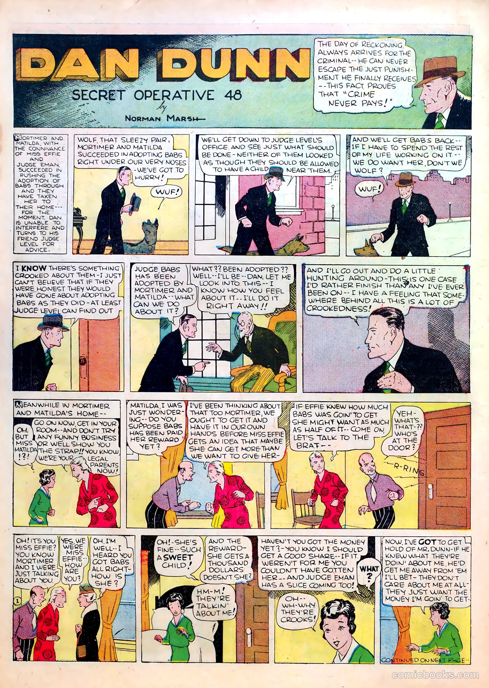 Famous Funnies #15 — page 52 of 64