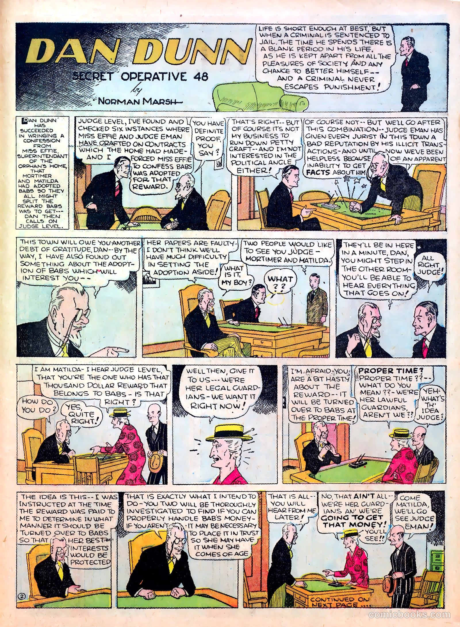 Famous Funnies #15 — page 53 of 64