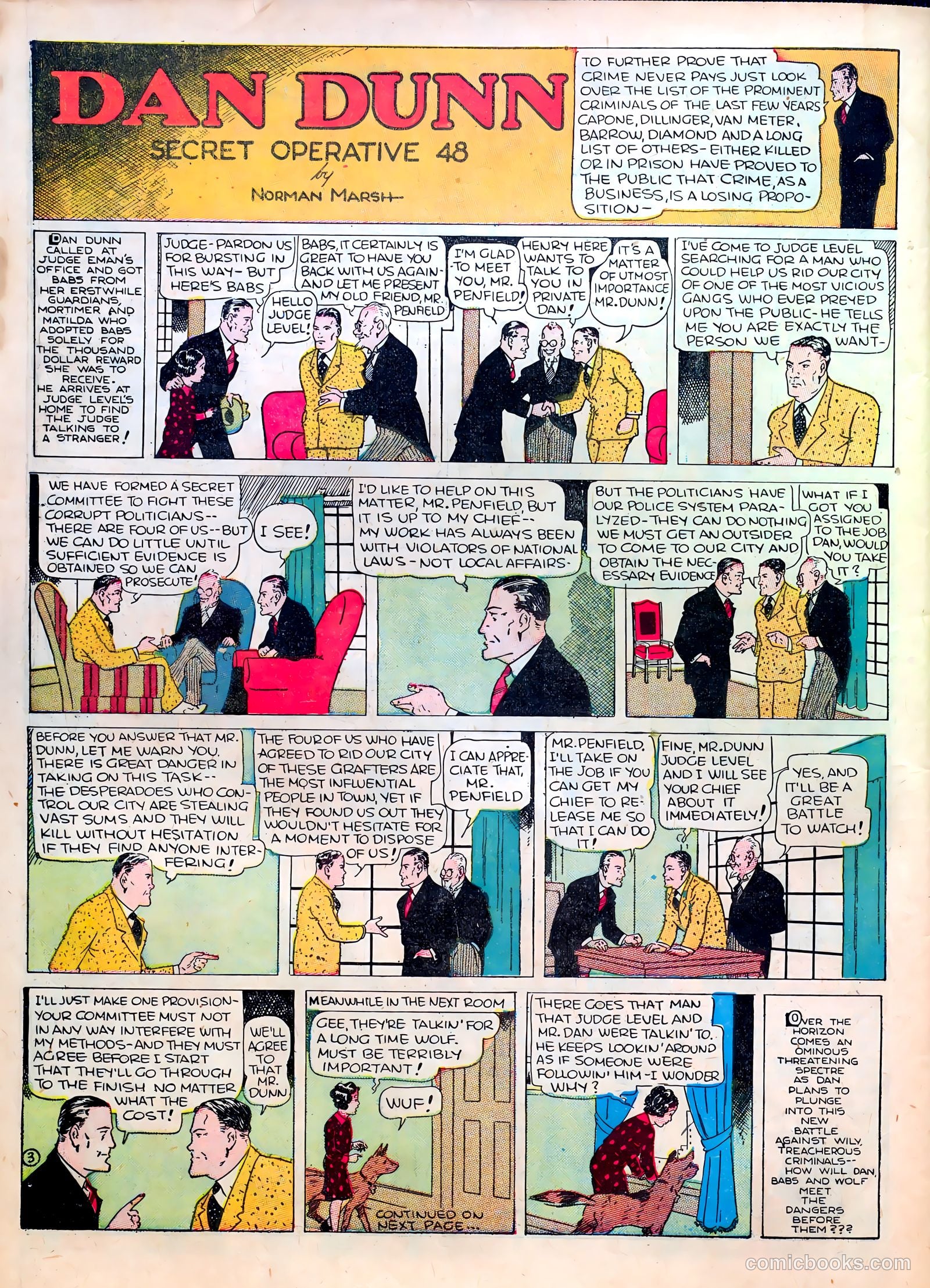 Famous Funnies #15 — page 54 of 64