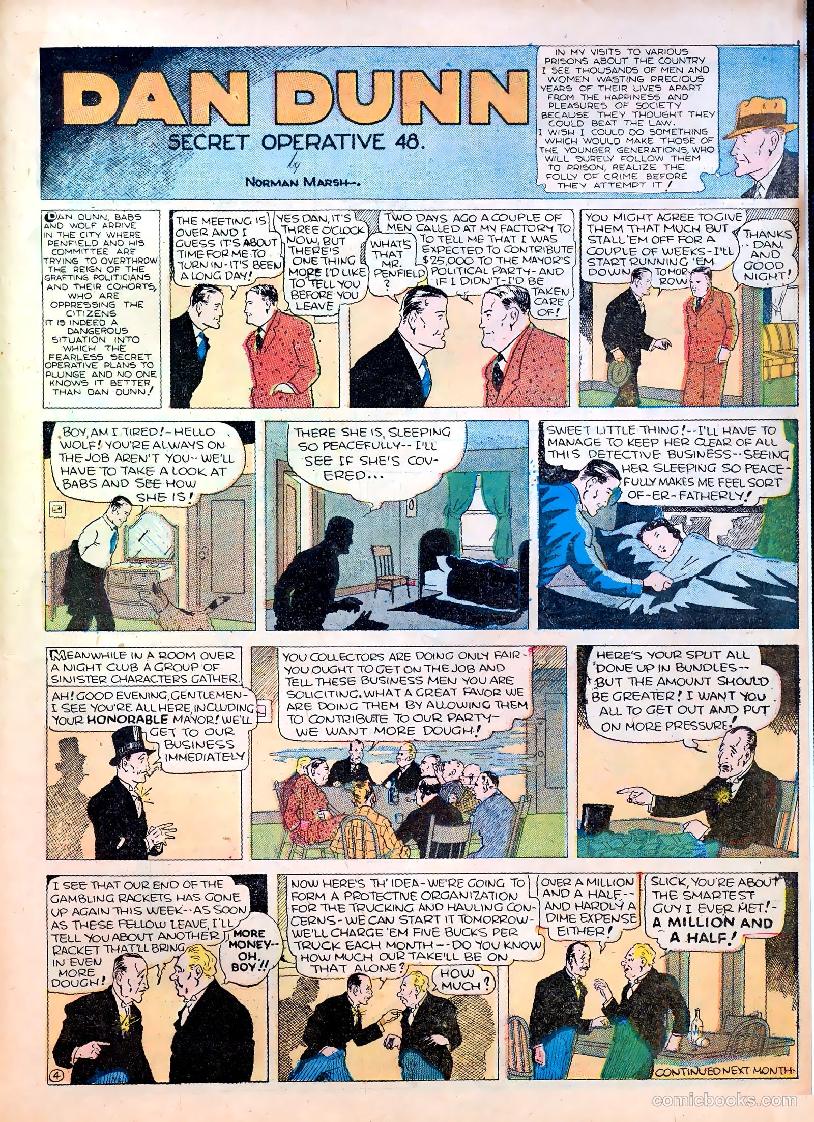 Famous Funnies #15 — page 55 of 64