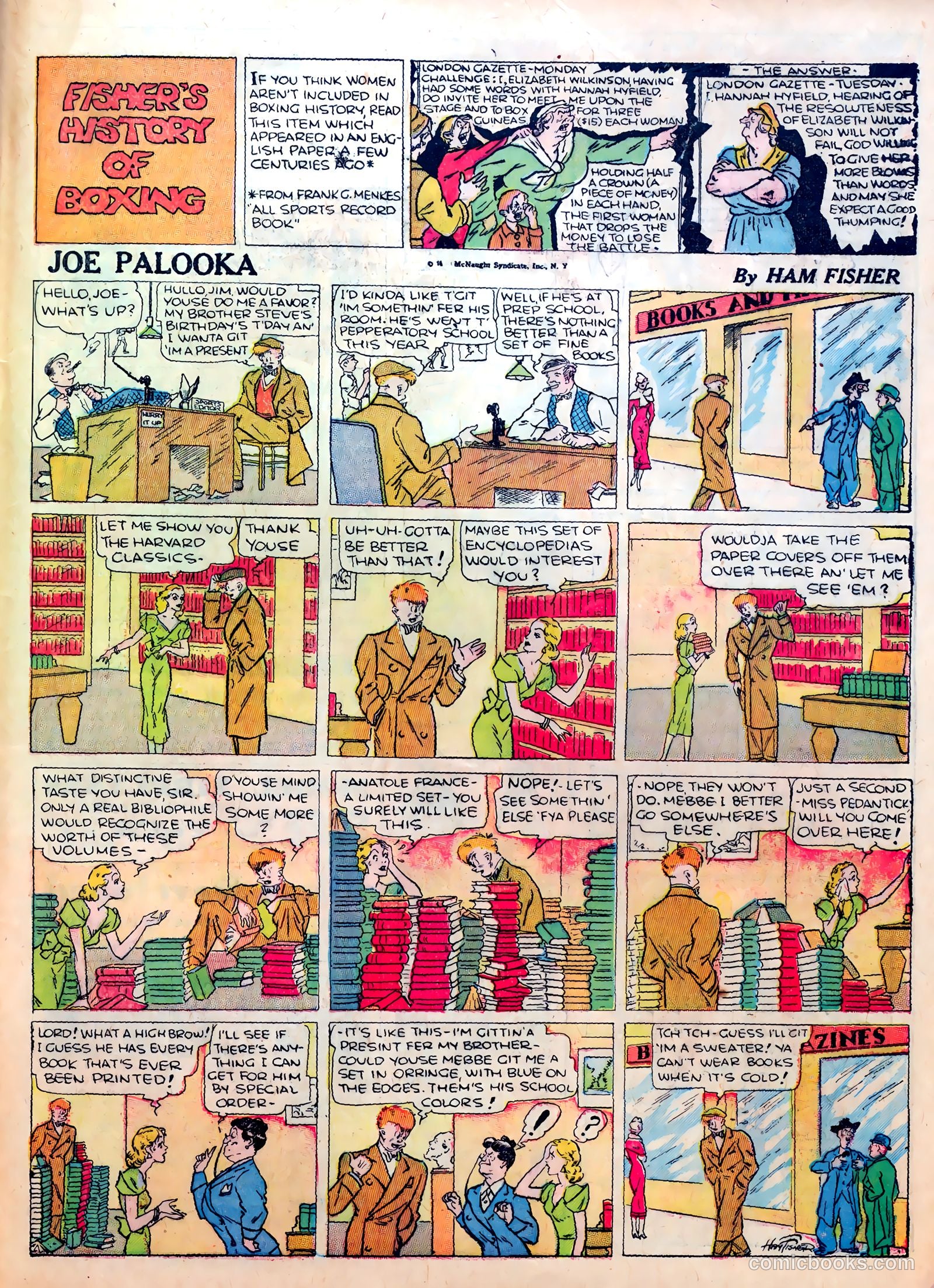 Famous Funnies #15 — page 61 of 64