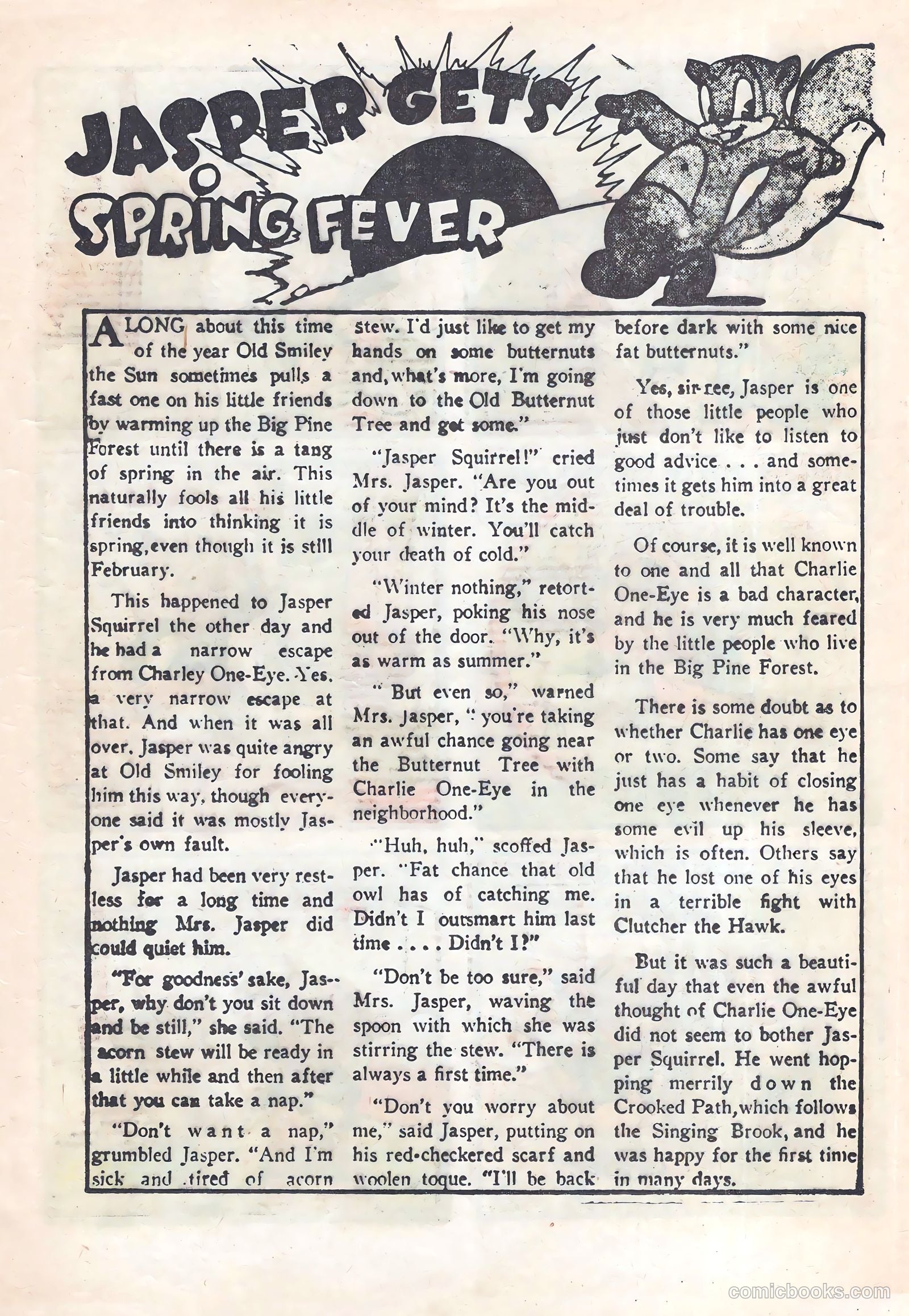 Famous Funnies #15 — page 13 of 36