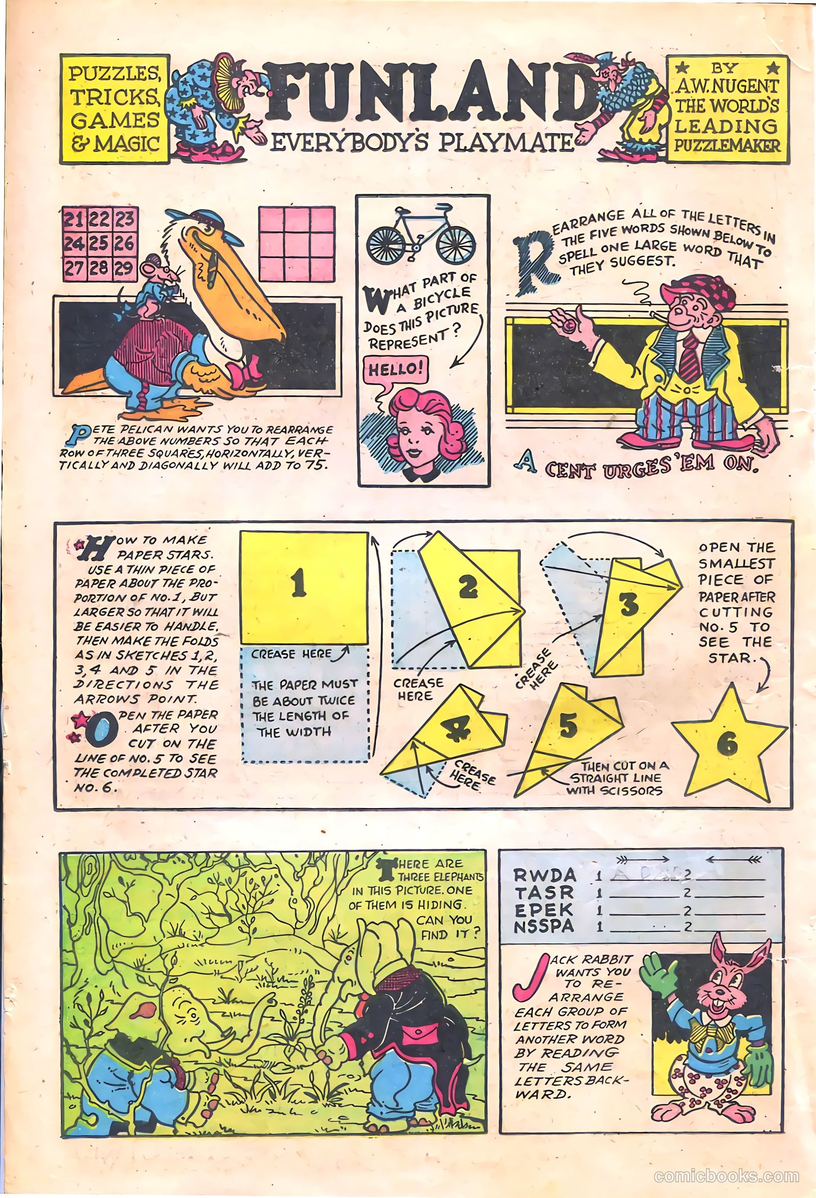 Famous Funnies #152 — page 22 of 46
