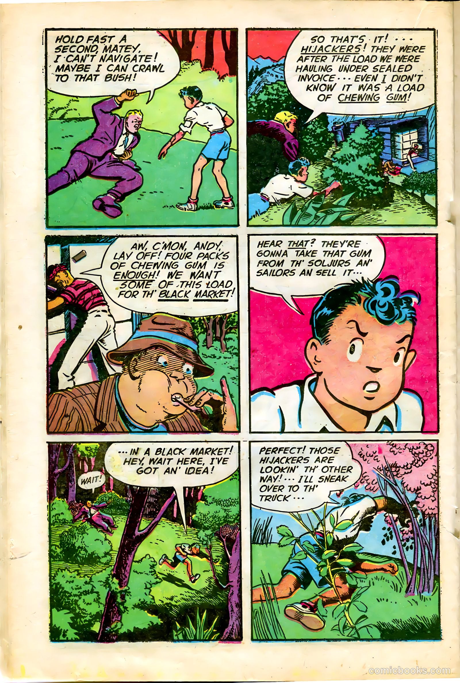 Famous Funnies #152 — page 24 of 46