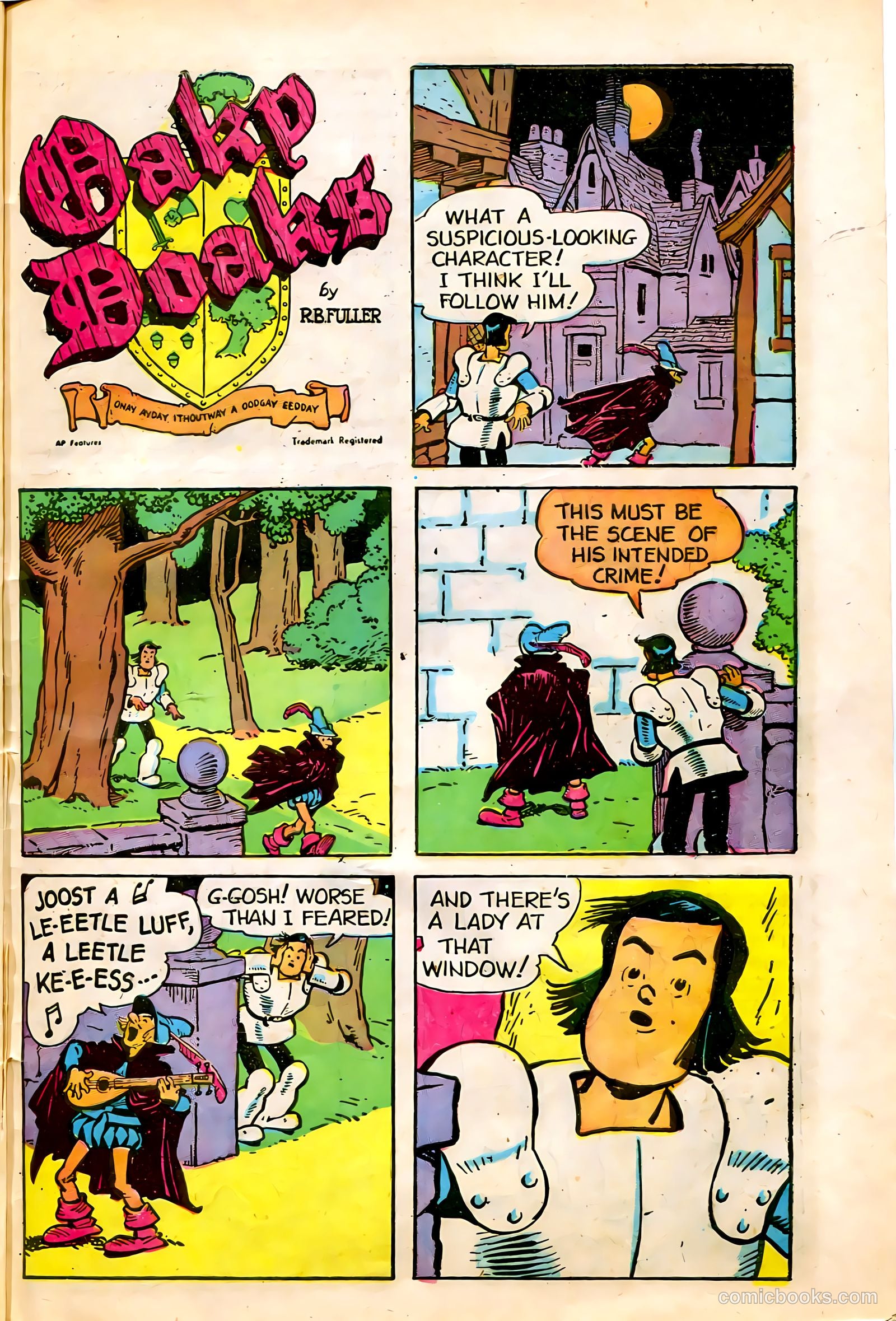 Famous Funnies #152 — page 37 of 46